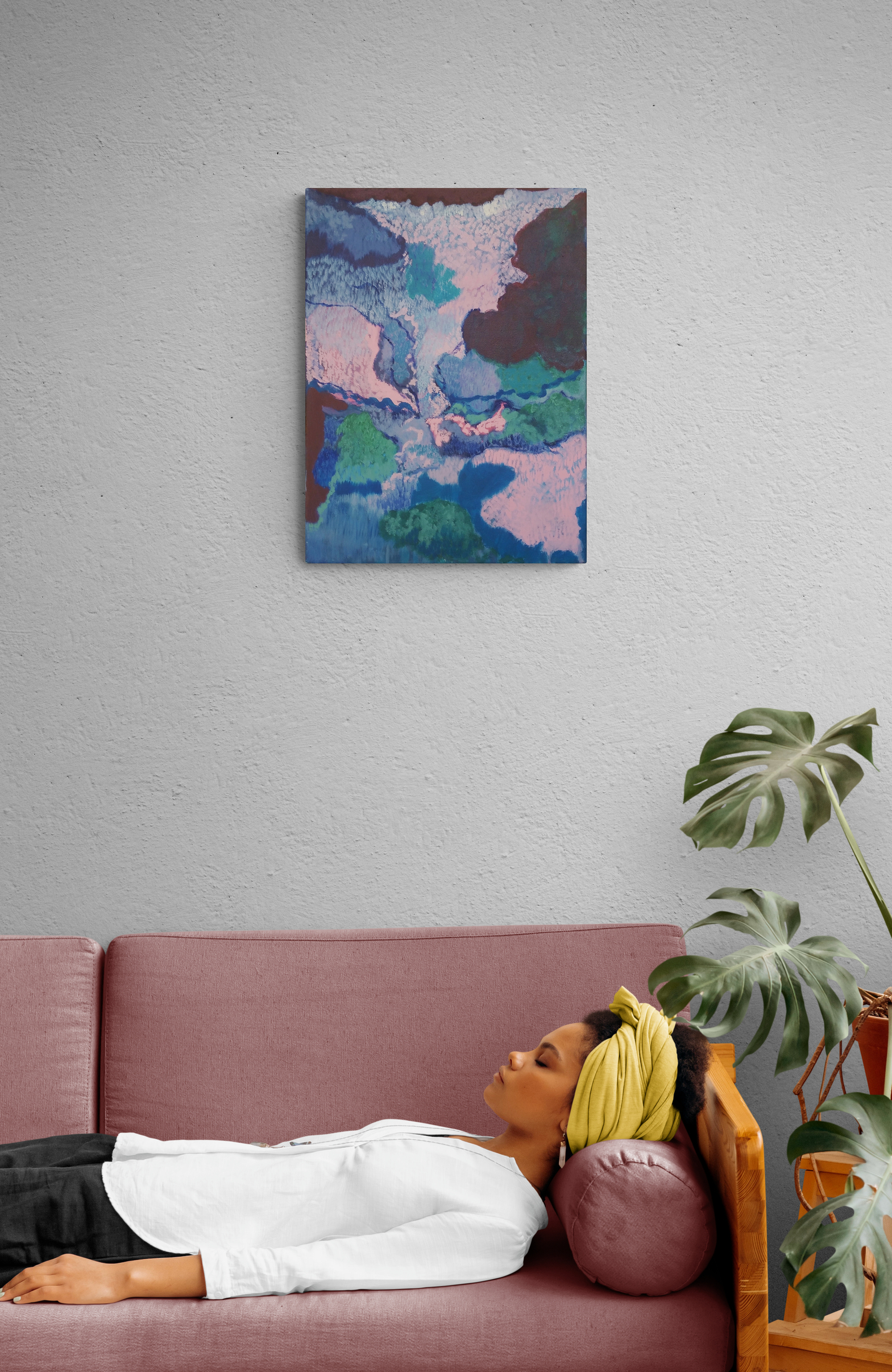 Young Woman Taking An Afternoon Nap