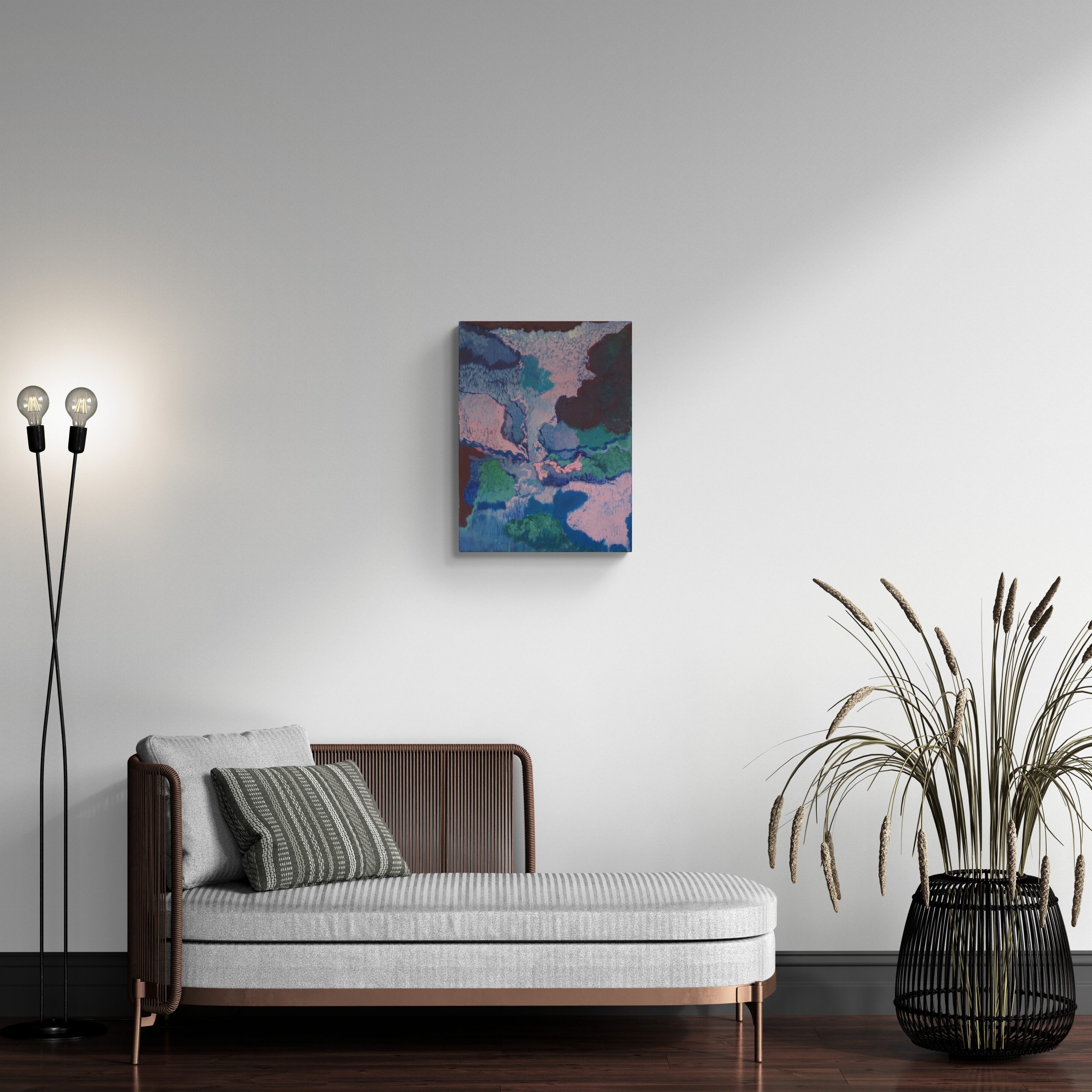 Living Room With Chaise Lounger