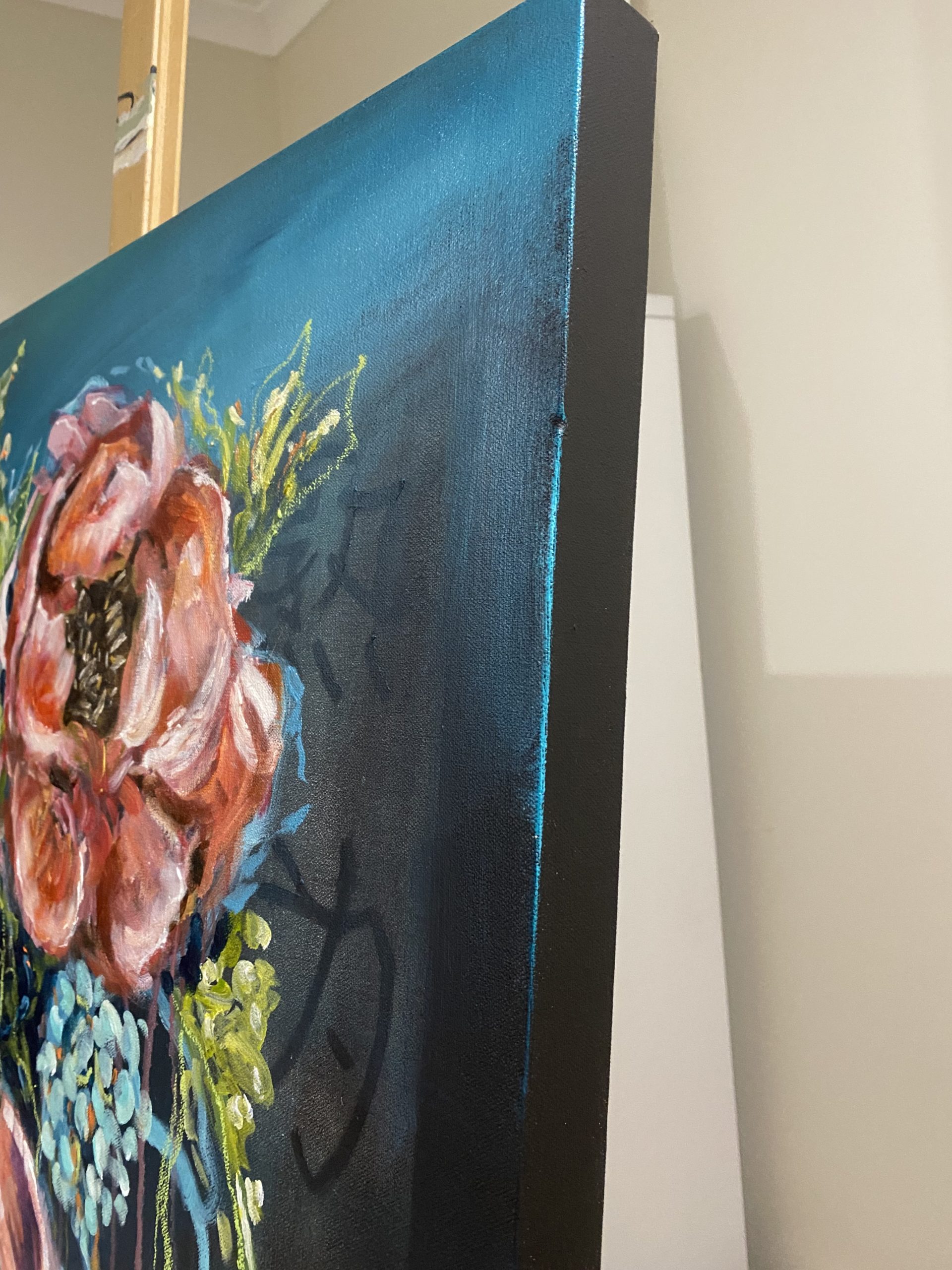 Midnight Blooms Side View Wendy Petersjpeg