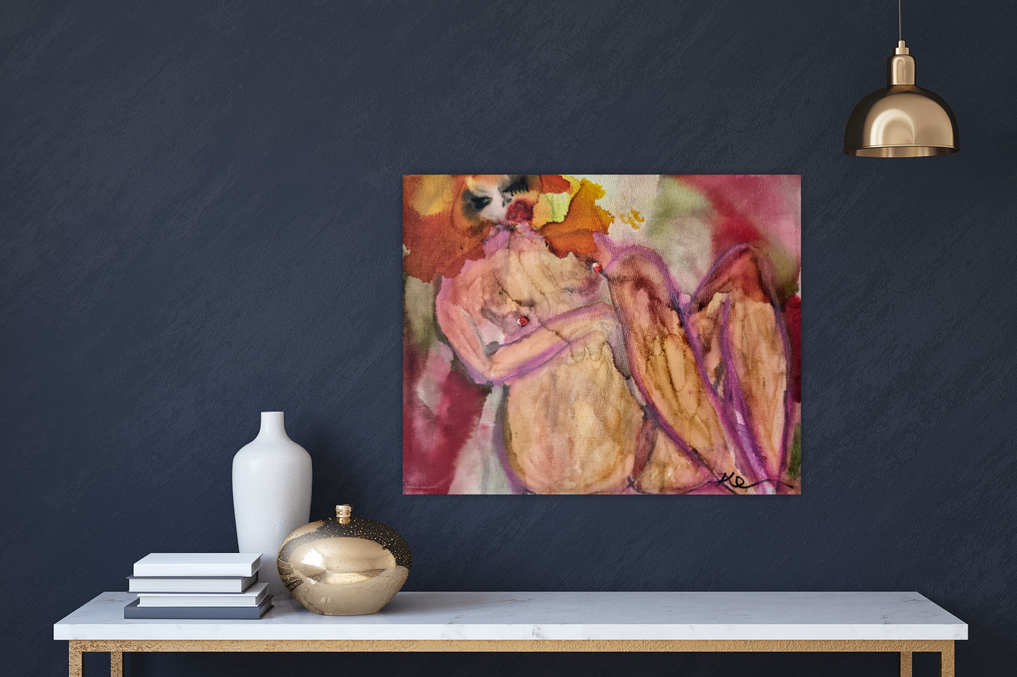 Not The Shy Retiring Wallflower Type Wall2