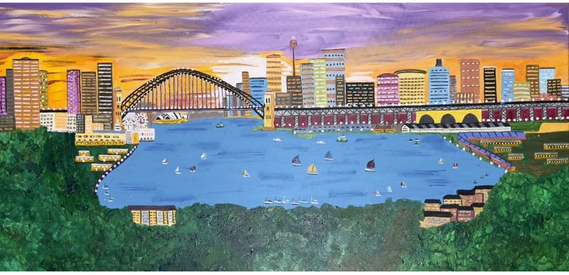 Sydney Harbour Bridge Vista Ltd Ed Glicee print