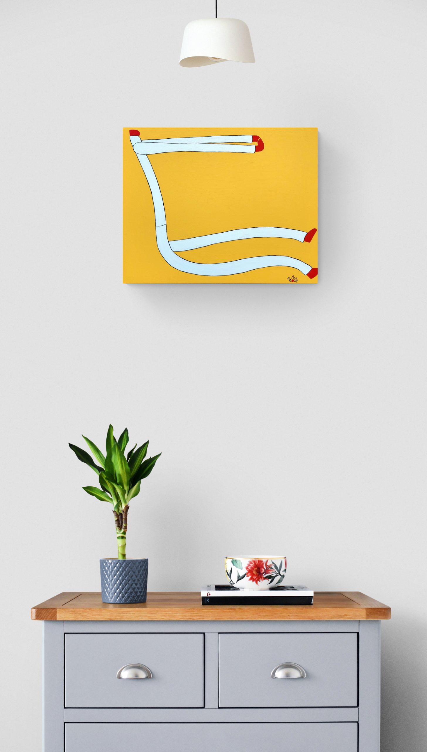 Man On The Floor Stretching His Arms 2024 Mockup (1)