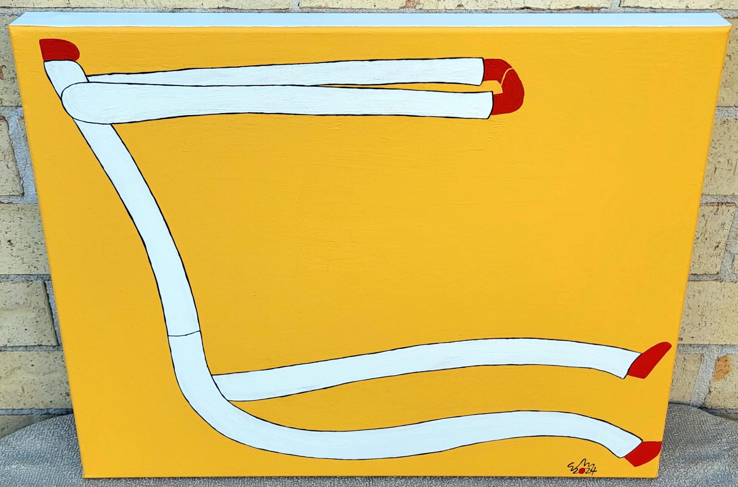 Man On The Floor Stretching His Arms 2024 Perspective View (1)