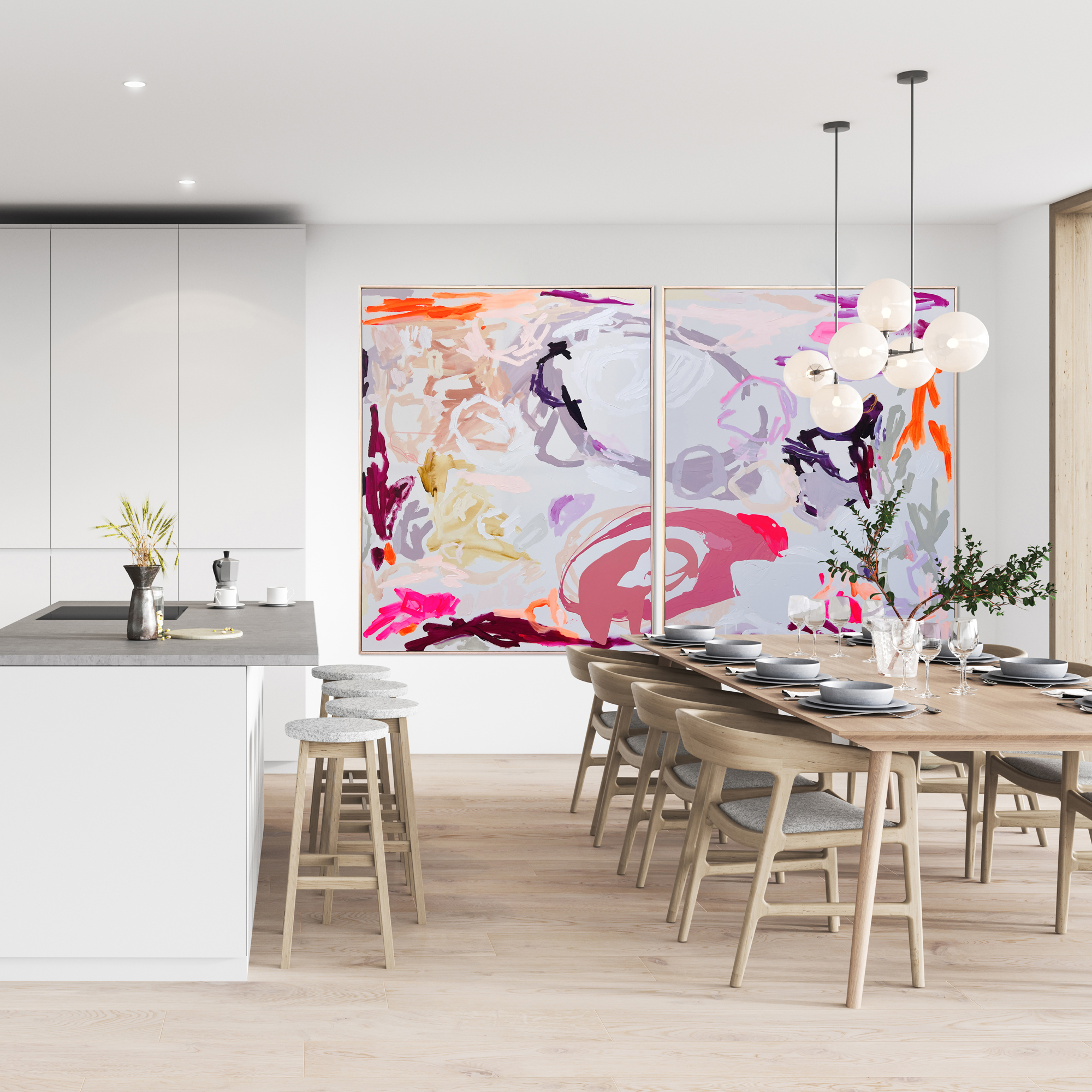 Rebecca Koerting Studio | Australian Abstract Artist | Perth Contemporary