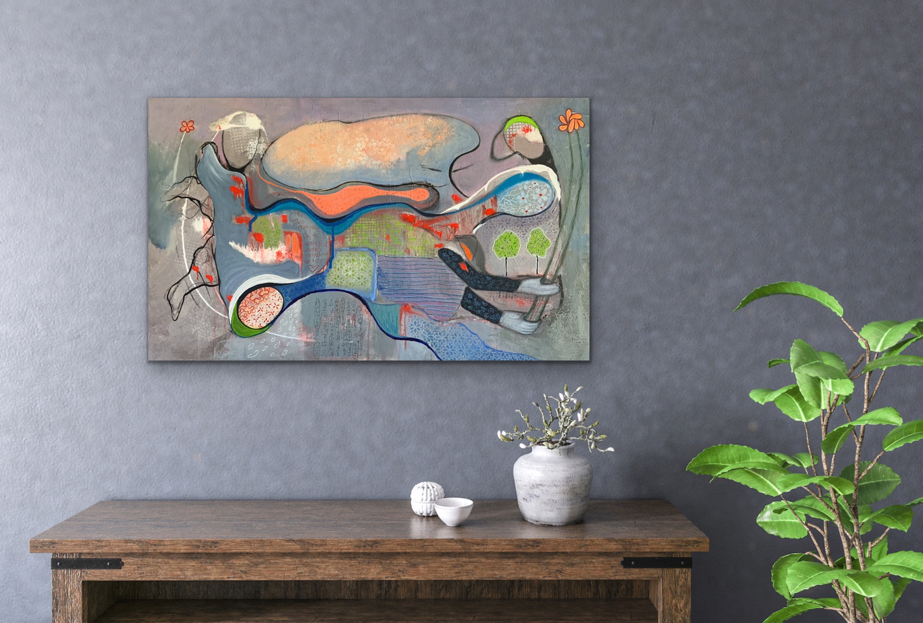 Something Abou Angels Insitu Above Table