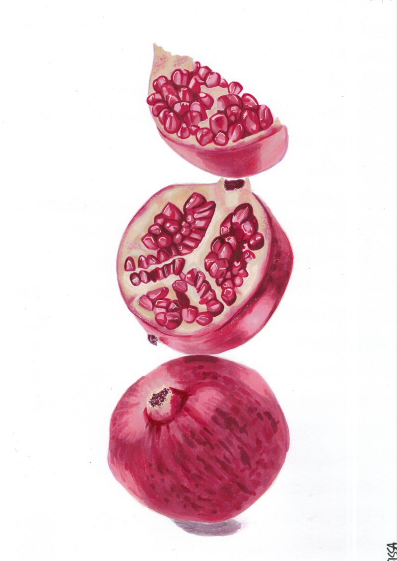 Pomegranates. That’s it! Ltd Ed Print