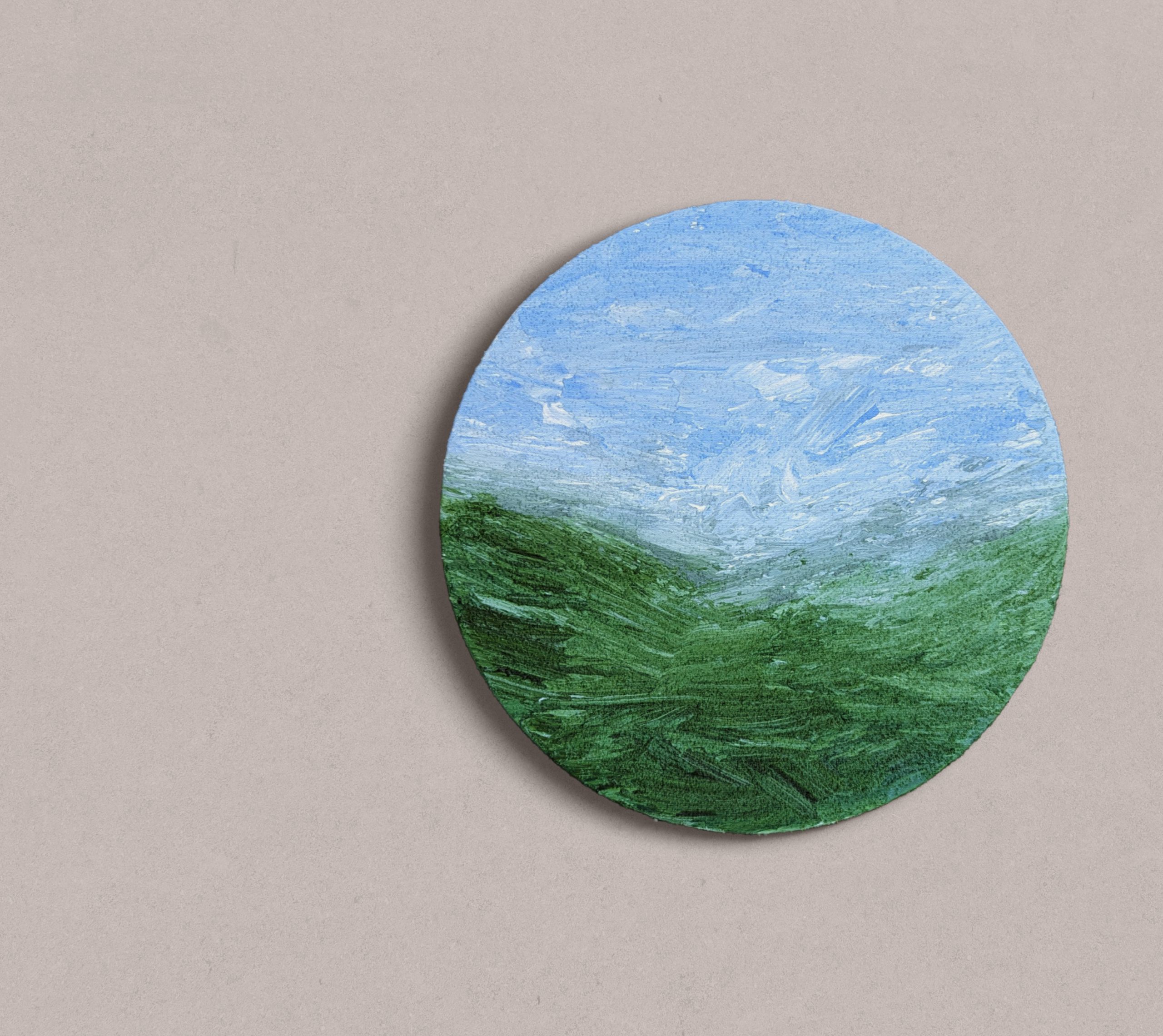 Expanse 3 On Pink Wall Ellen Mckenna