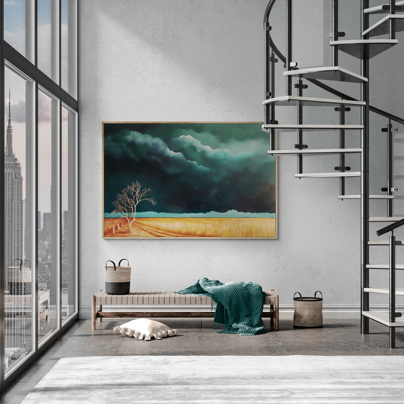 Dancing Ripples Across The Wheat Fields Lucinda Leveille Art 7