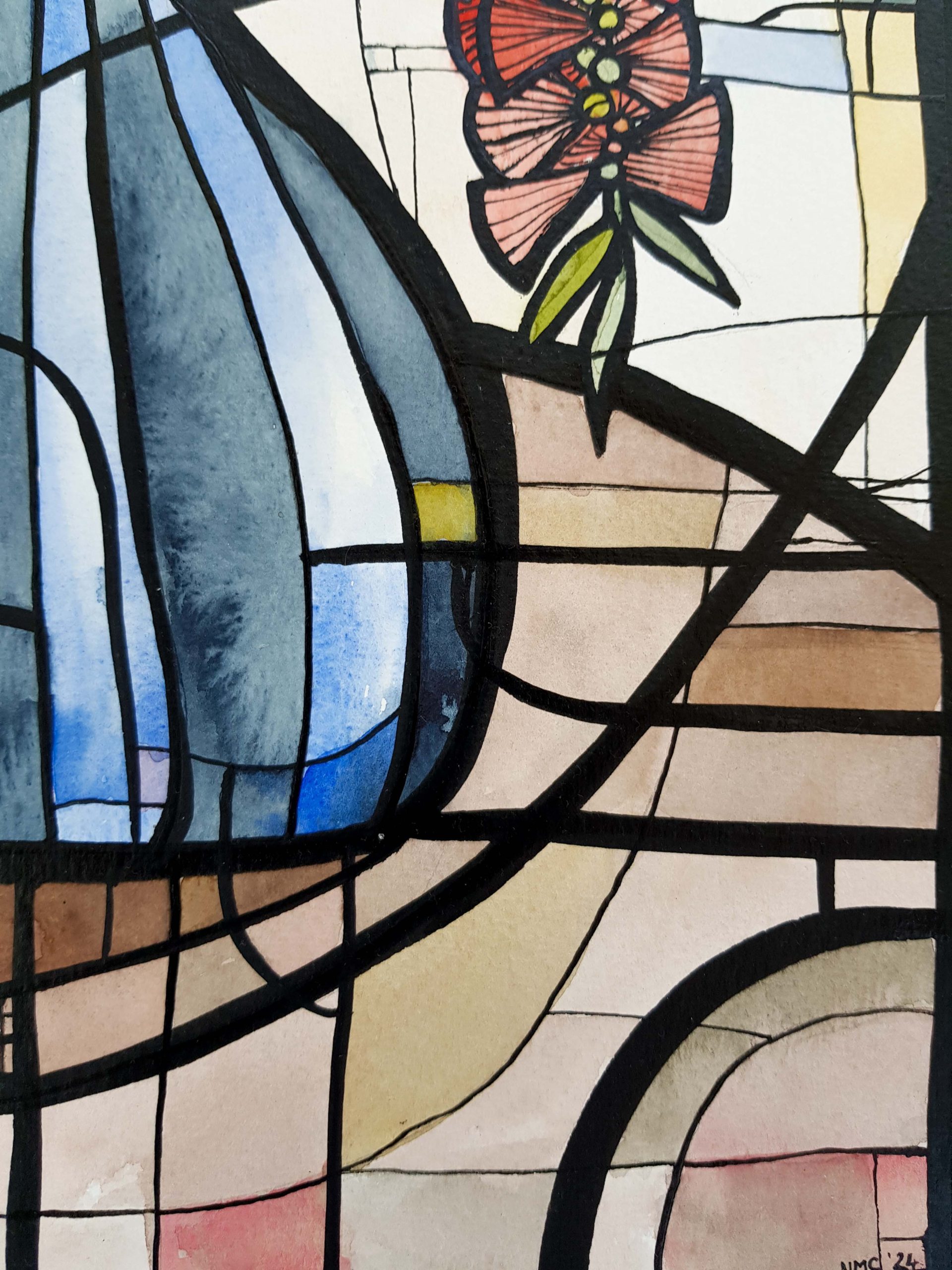 Buttons And Brush By Nicola Cowie Detail 2