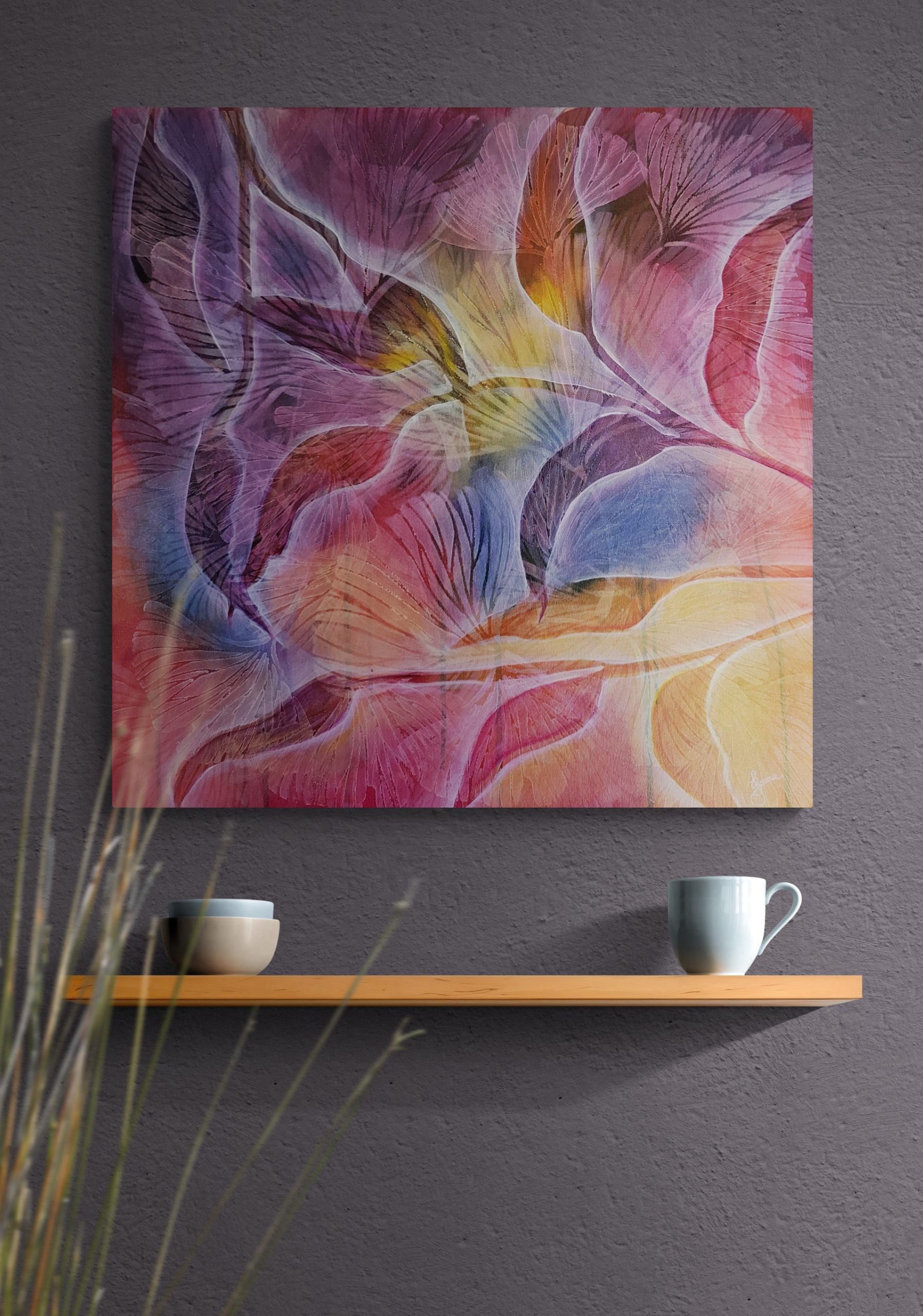 Mug And Bowls Sitting On Wooden Shelf (2) Resized 1