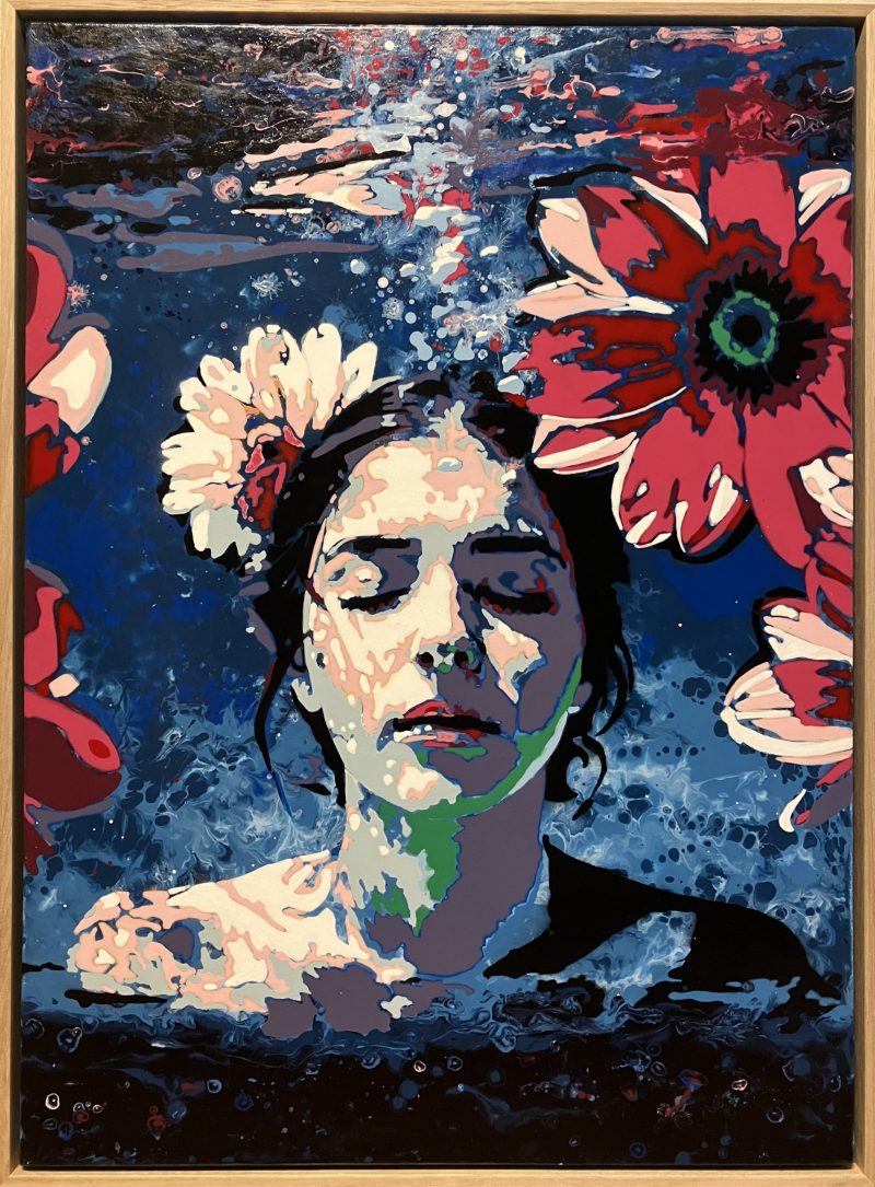 Up there came a Flower