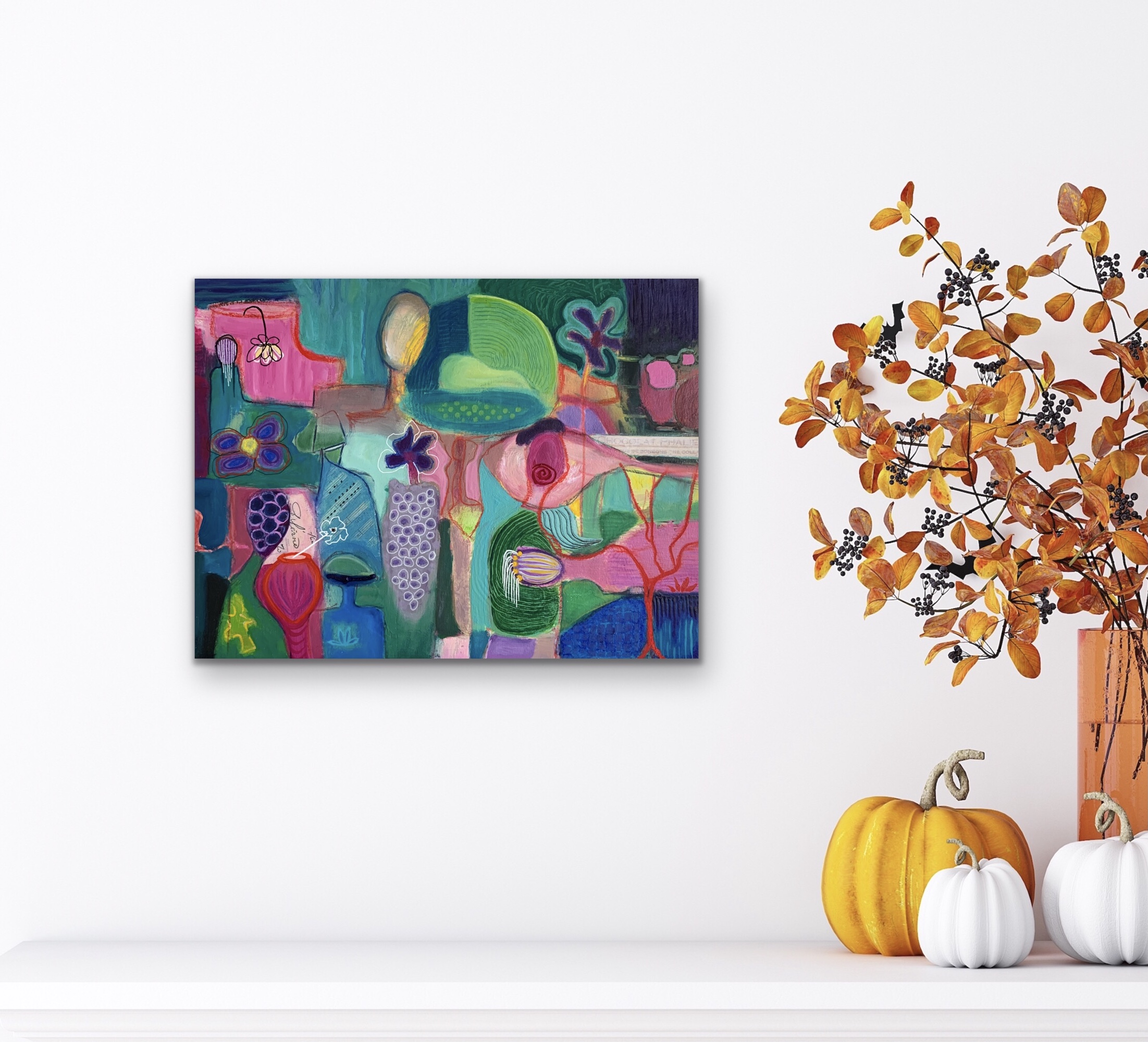 Is It Jazz #2 Insitu White Wall