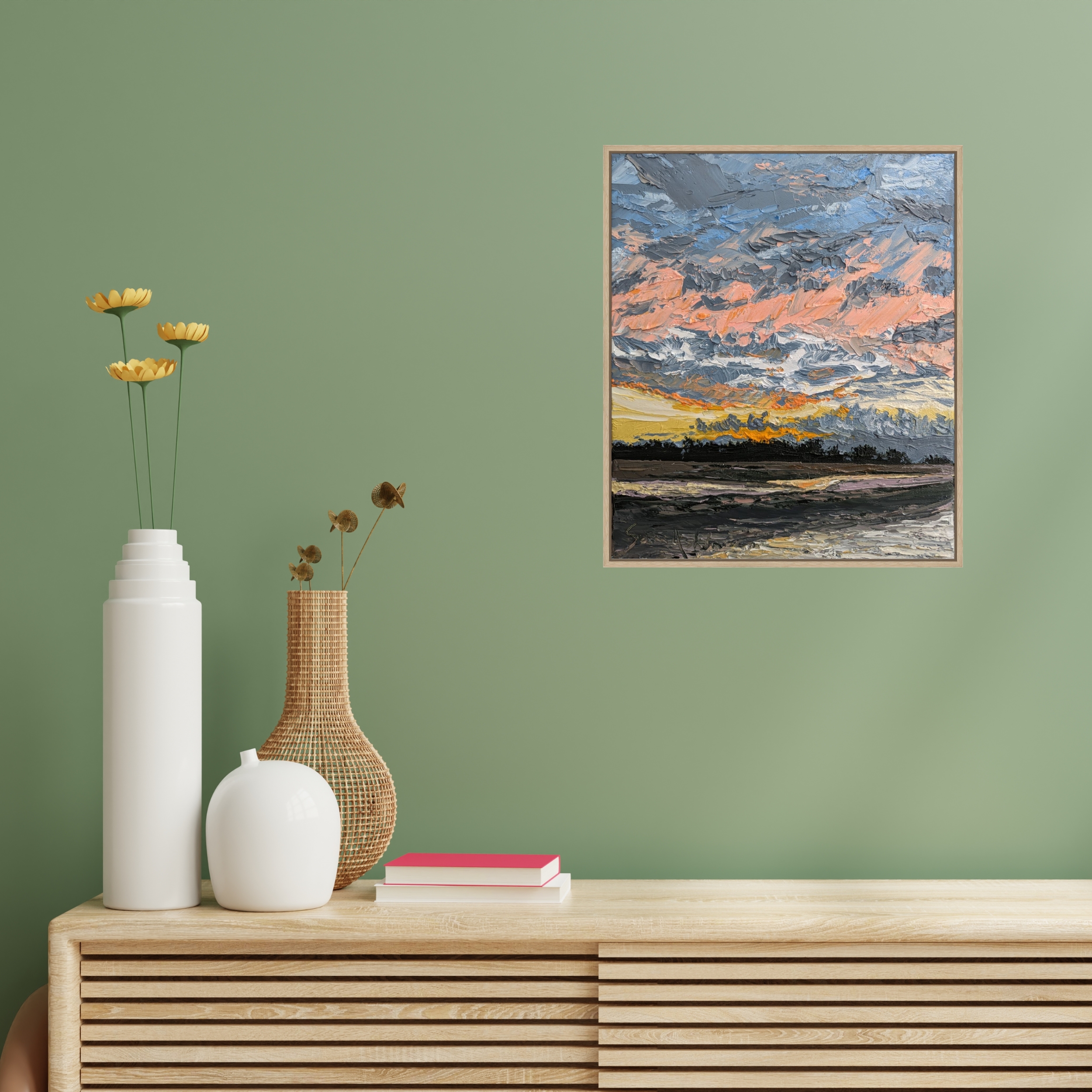 Sam Askin Beach Walk To The Setting Sun In Situ Ala