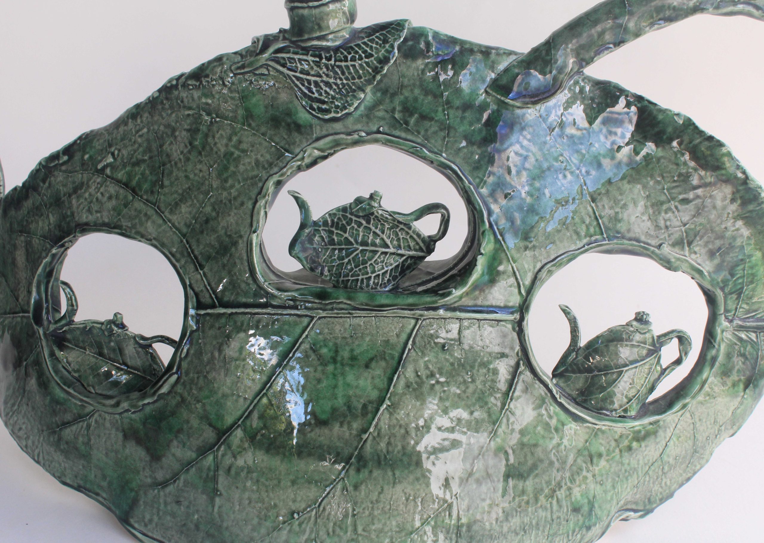 Greentea Leaves 5 Carol Forster Art Lovers Australia