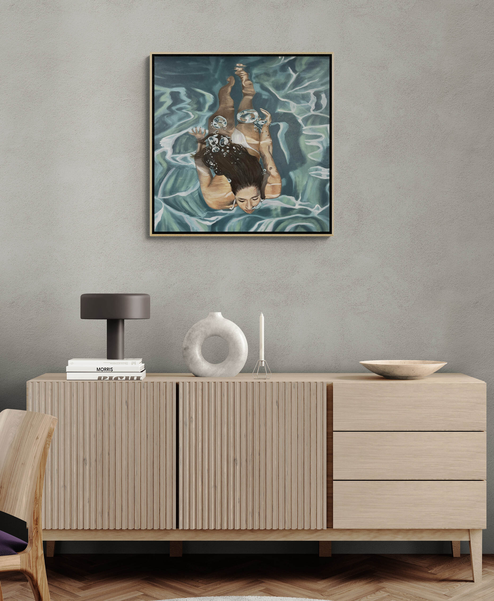 The Fade Of Summer On Wall