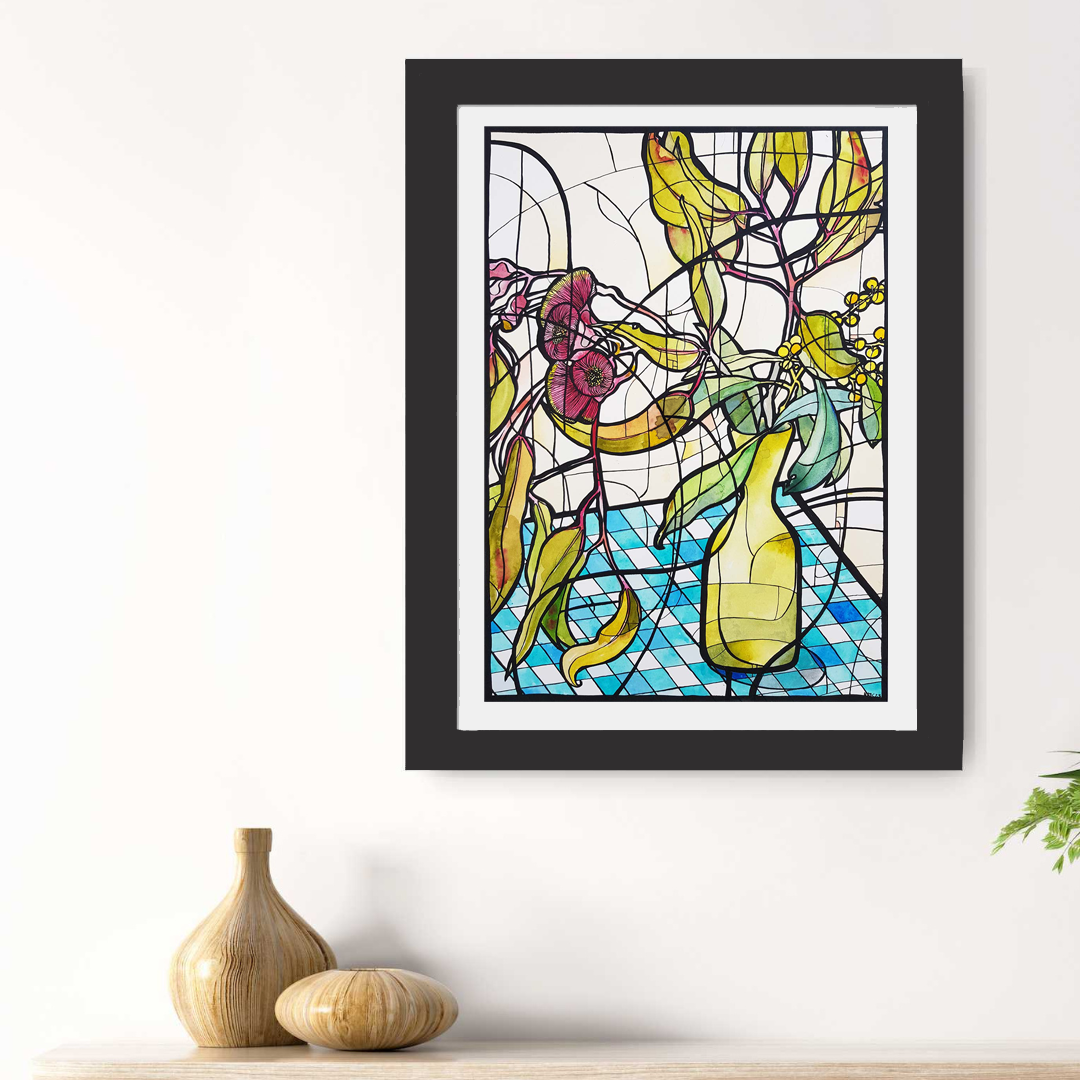 The Table In The Corner By Nicola Cowie Frame Mock Up