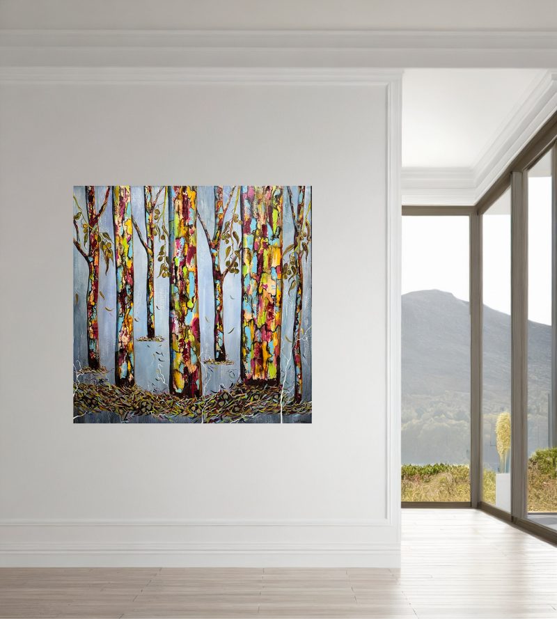 Beginning of Winter – Colourful Tree Series