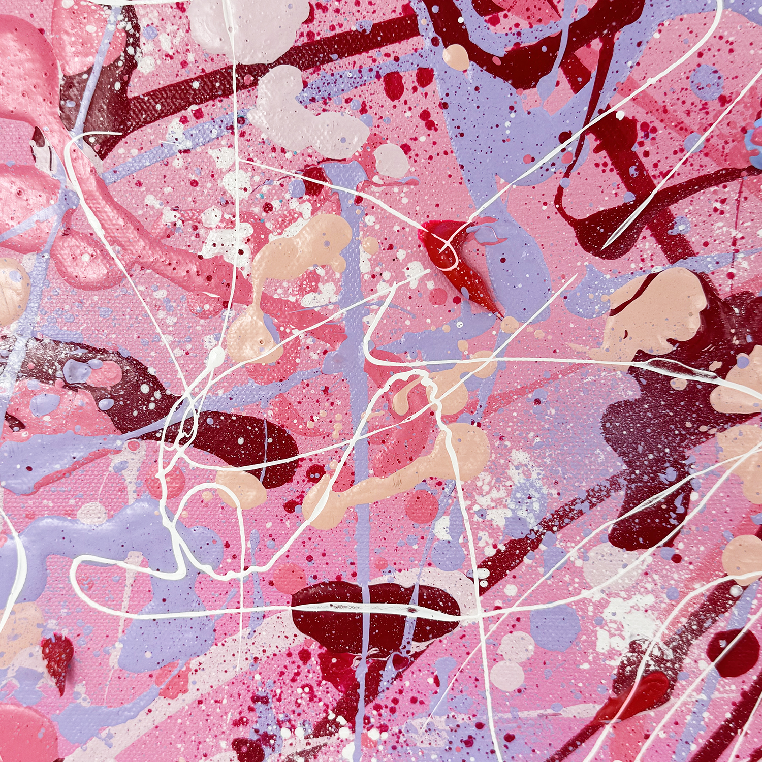 Self Love Original Abstract By Bridget Bradley artist With Heart