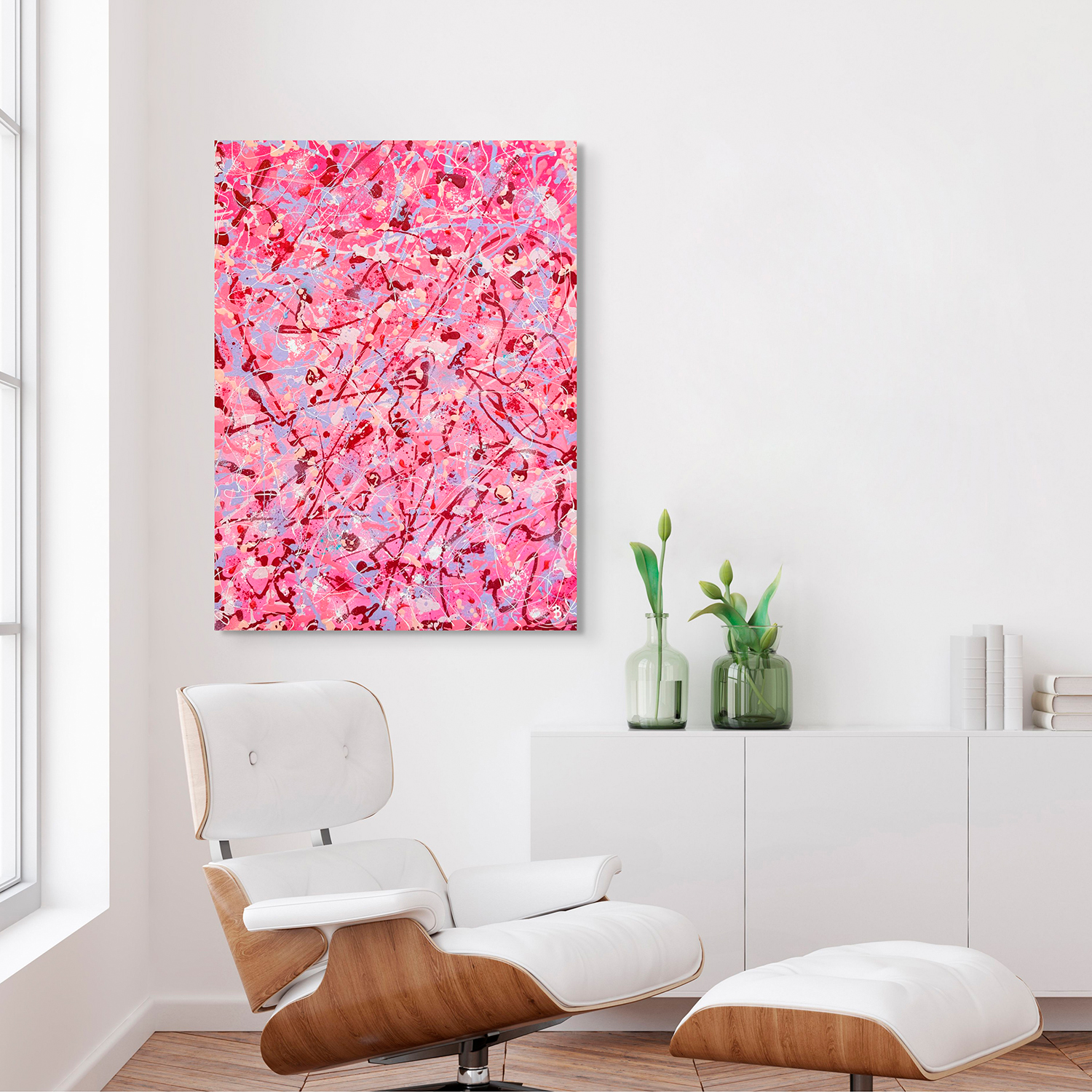 Self Love Original Painting By Bridget Bradley In Clinic Space