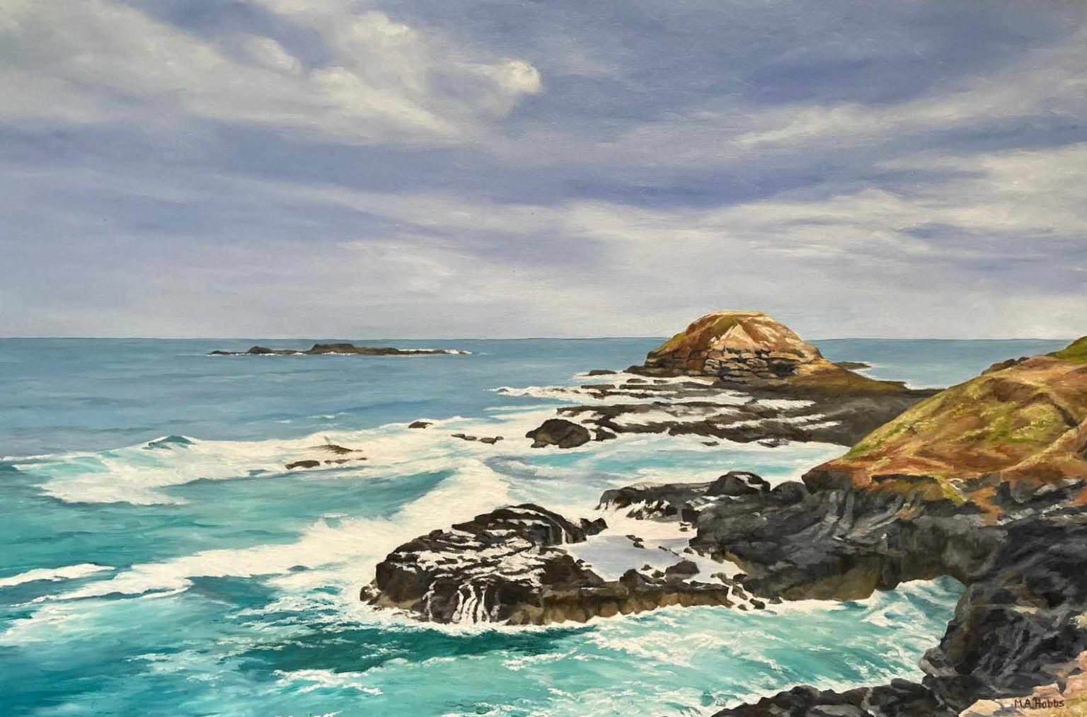 The Nobbies, Phillip Island, Vic - Art Lovers Australia