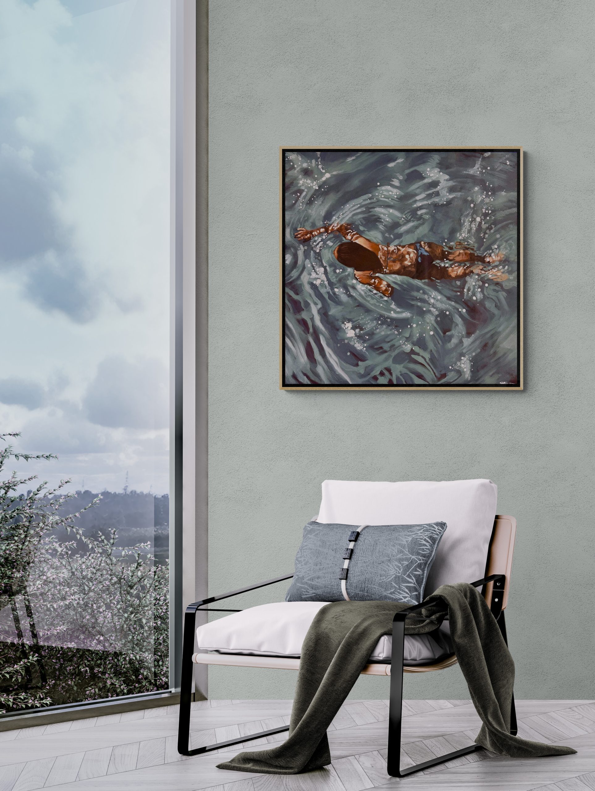 Sun Kissed On Wall 2