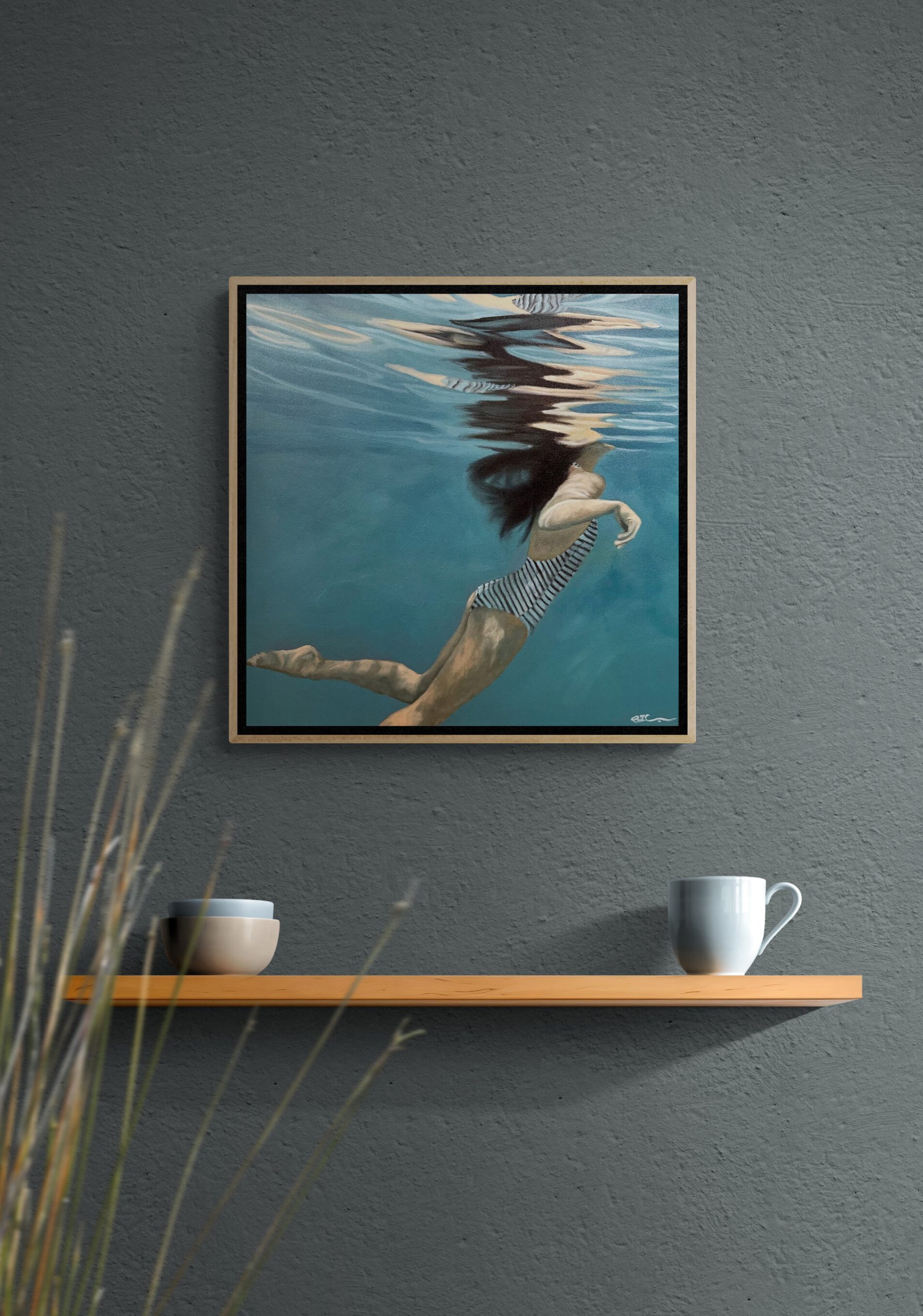 Still Water On Wall 5