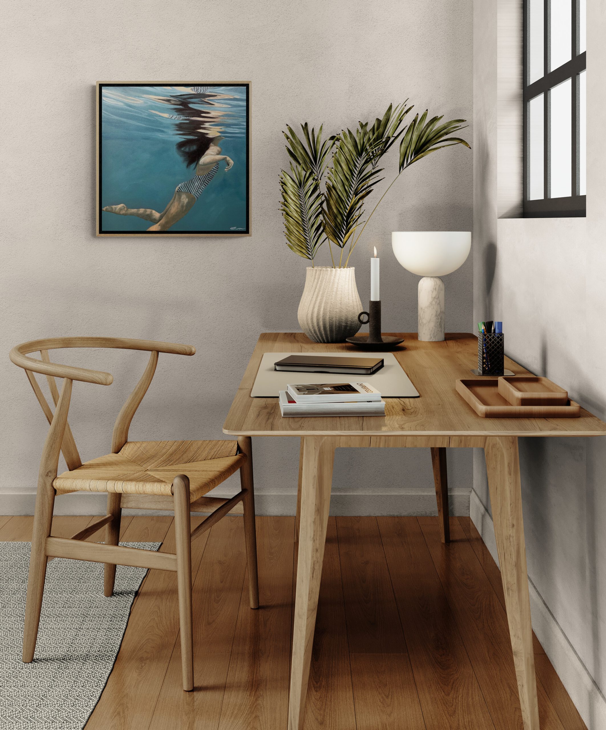 Still Water On Wall 2