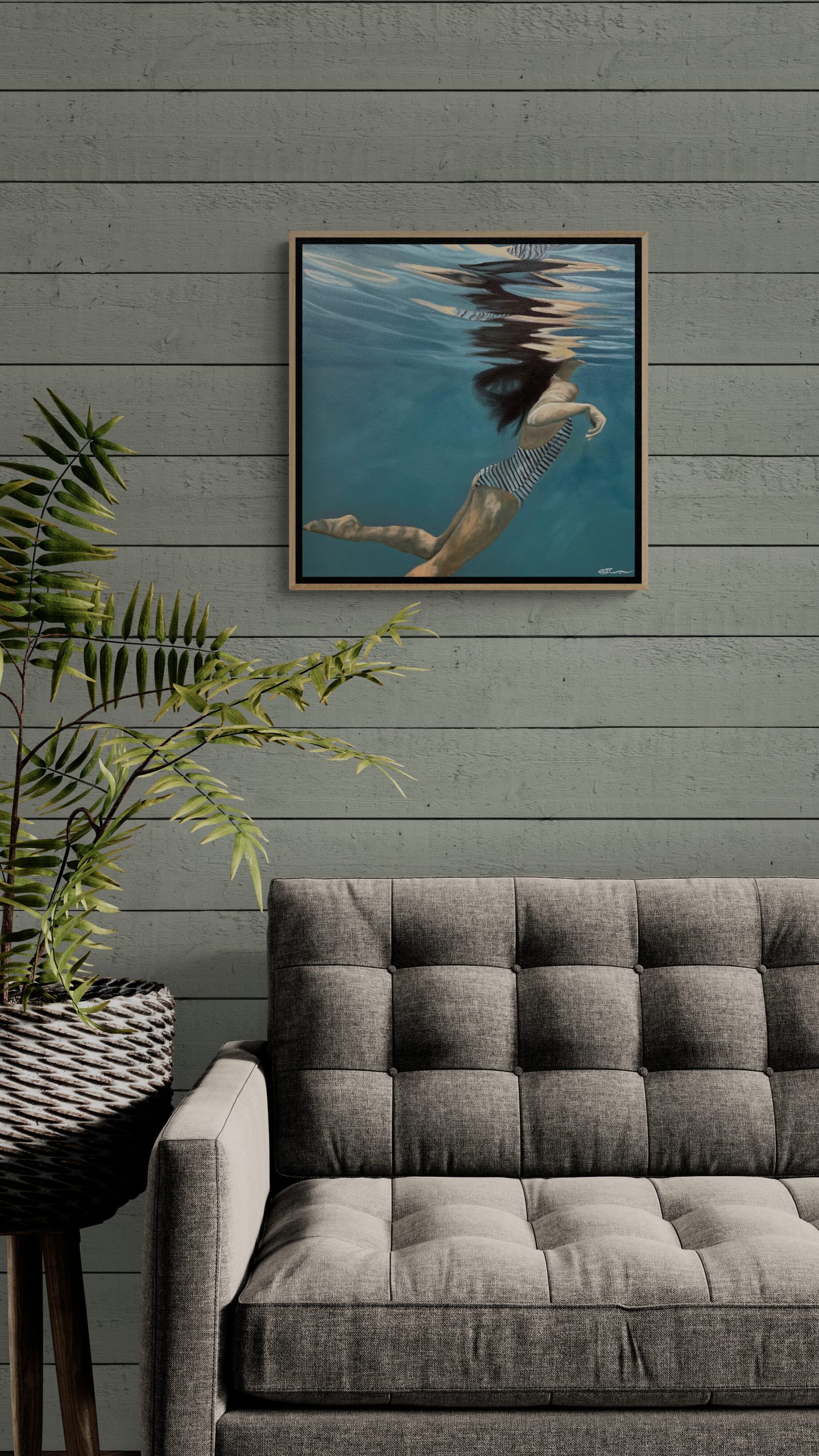 Still Water On Wall 4