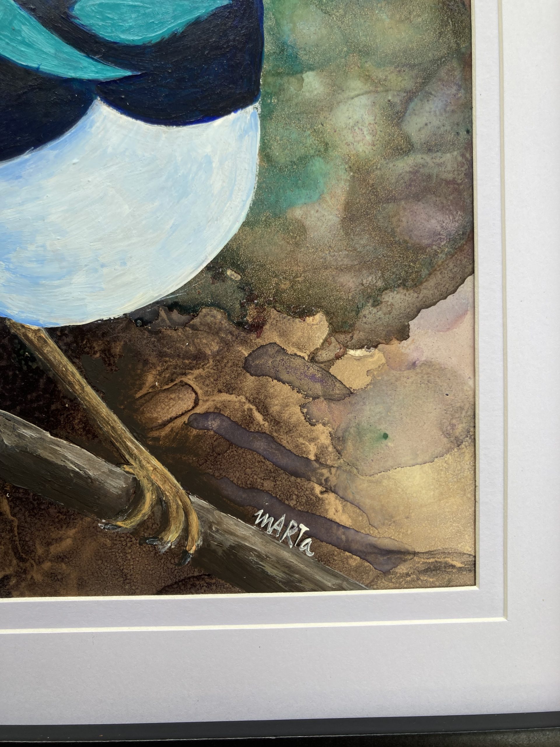 366 Blue Fairy Wren Signature