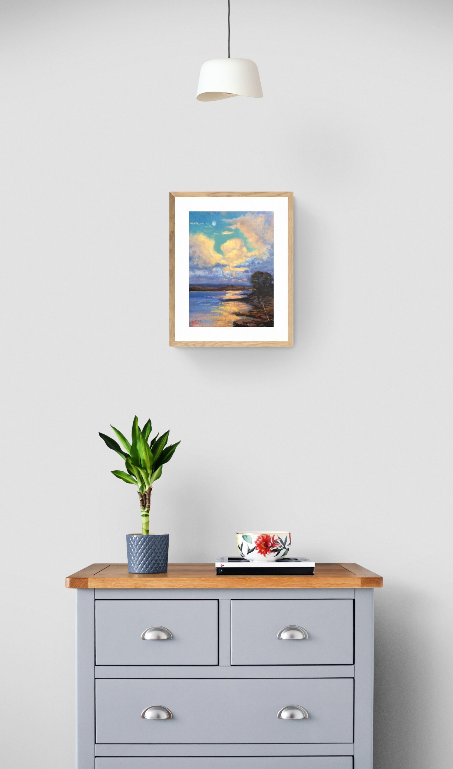 The Gray Wood Cabinet