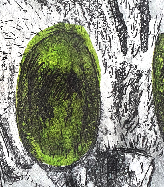 Blue Bended Bee Det1