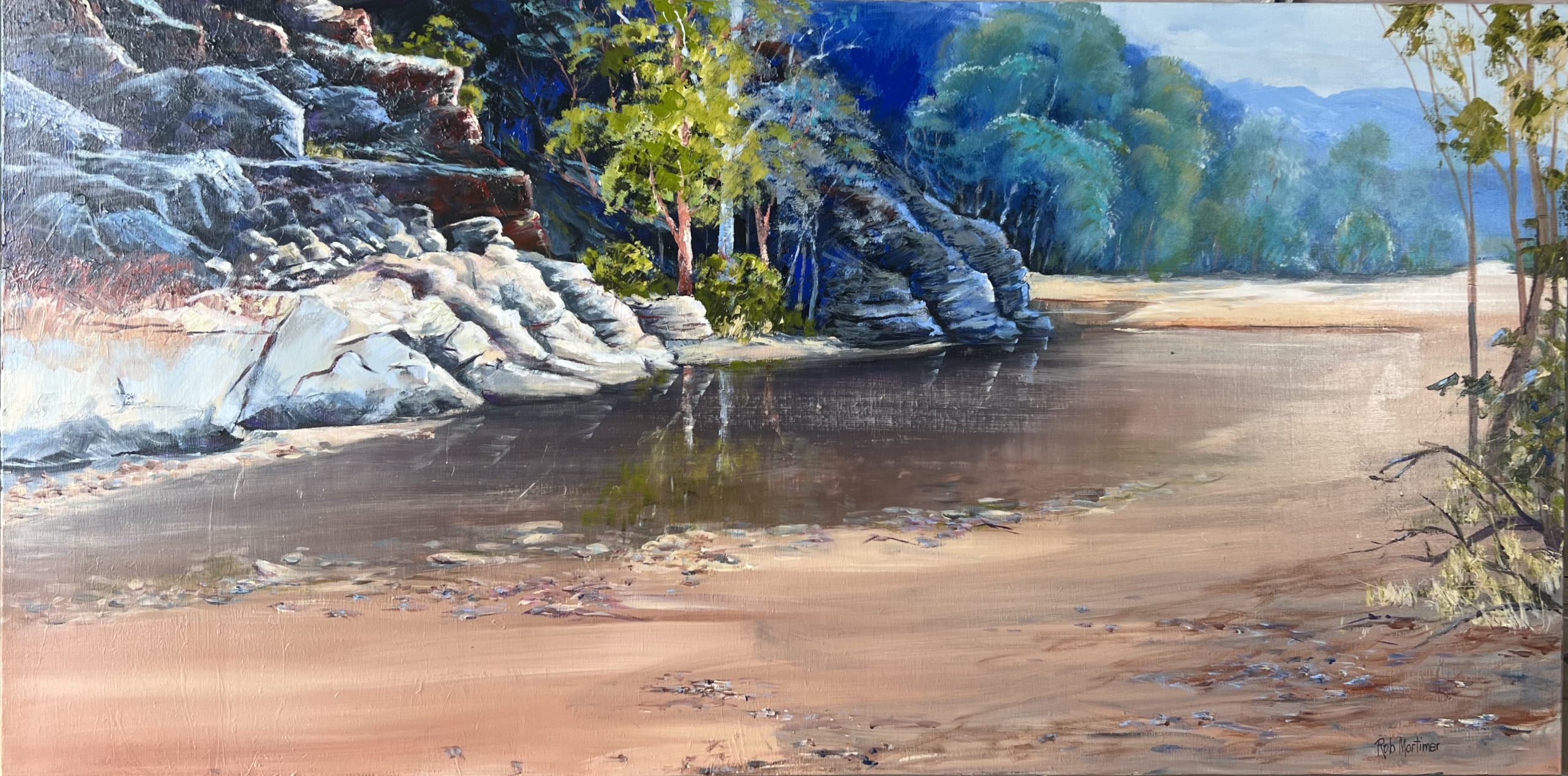 The Waterhole In The Ranges