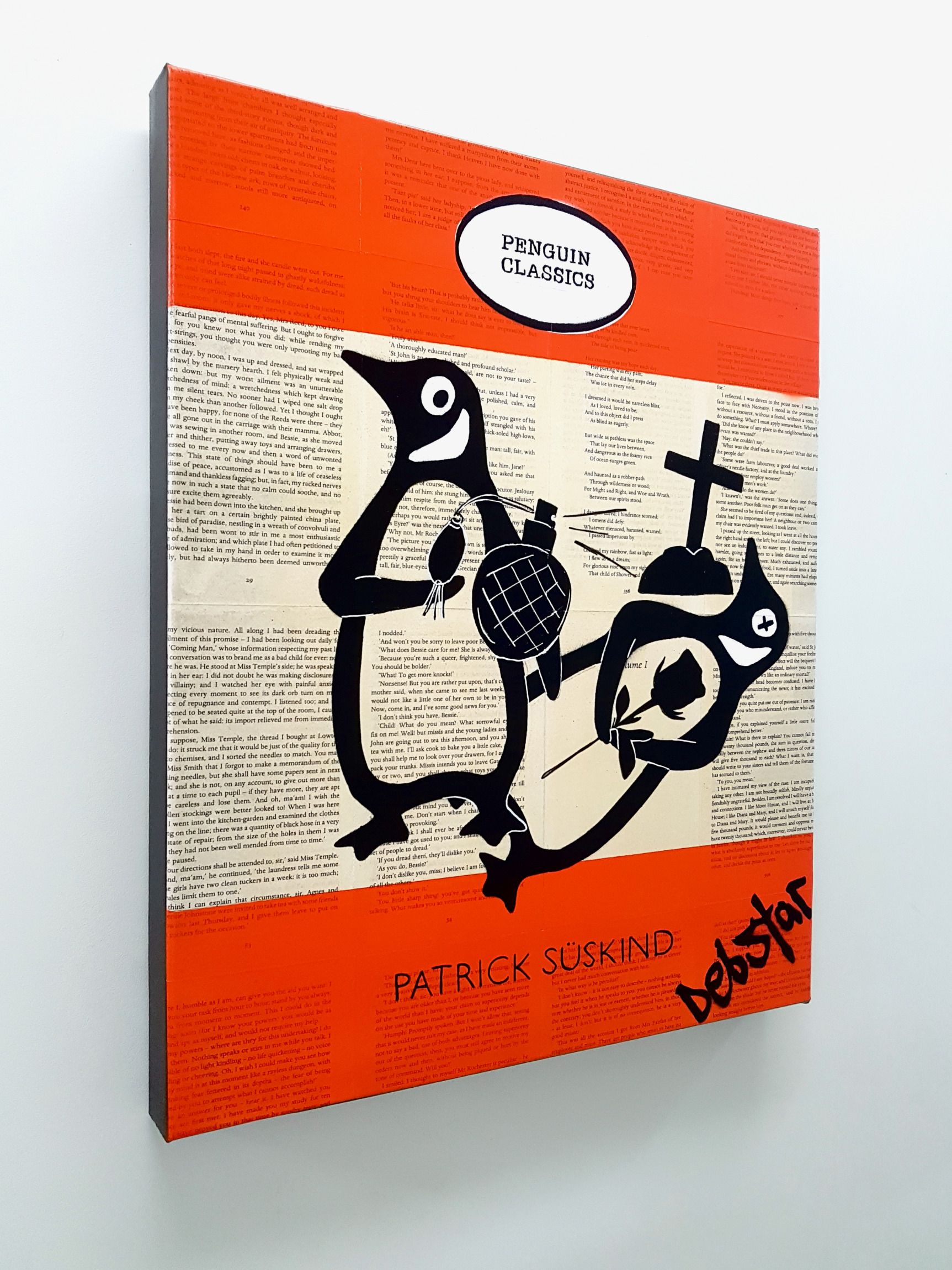 Penguin Book Classics Perfume The Story Of A Murderer Pop Art Deborah Lang Art Urban Canvas 3