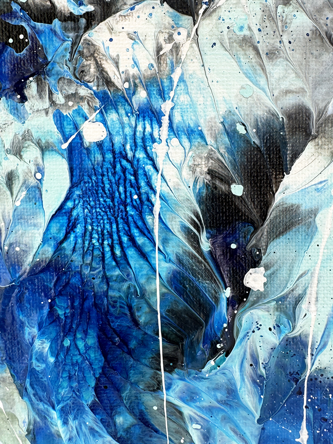 Azure Waters Ii Original Painting By Bridget Bradley Details