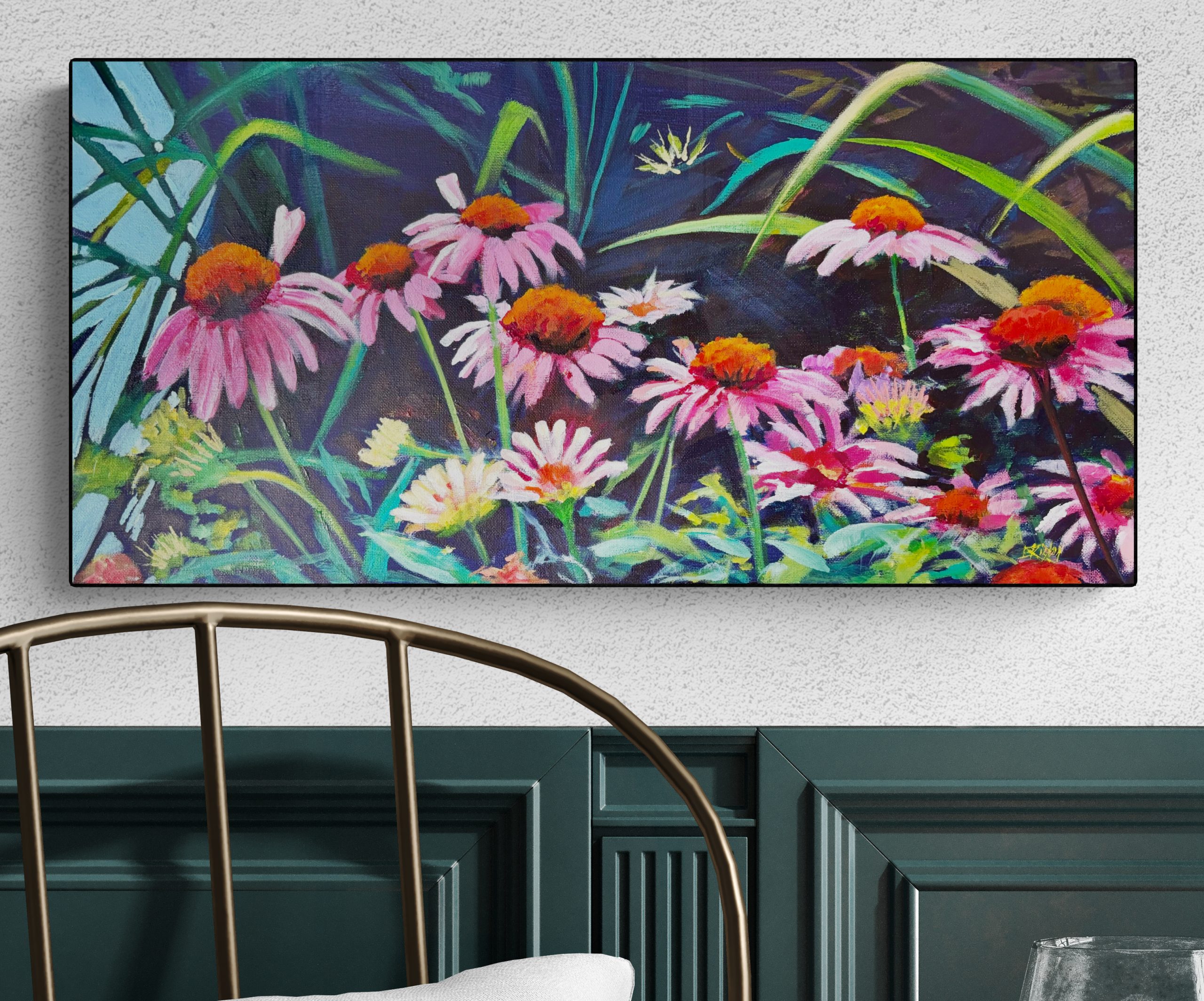 Café Setting With Wainscot Paneling (4)