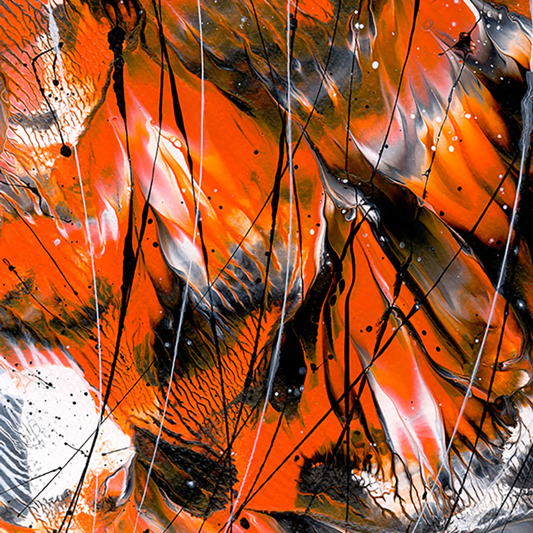 Monarch 2 Original Abstract By Bridget Bradley Details