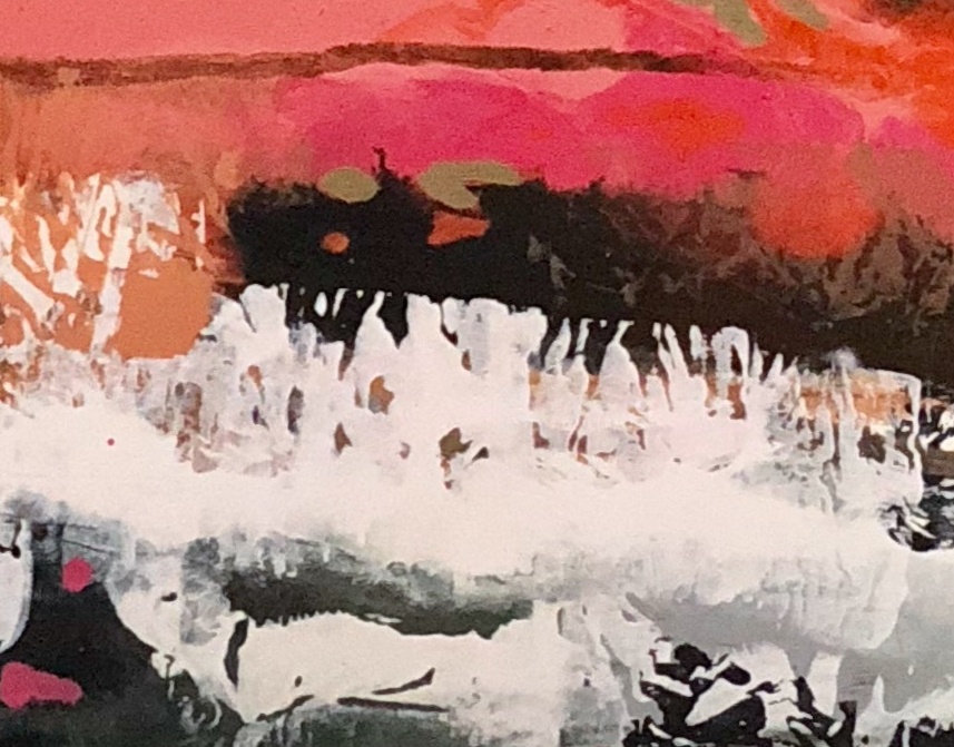 (detail)the Rain Has Not Reached Us Yet 120x70cm $3700