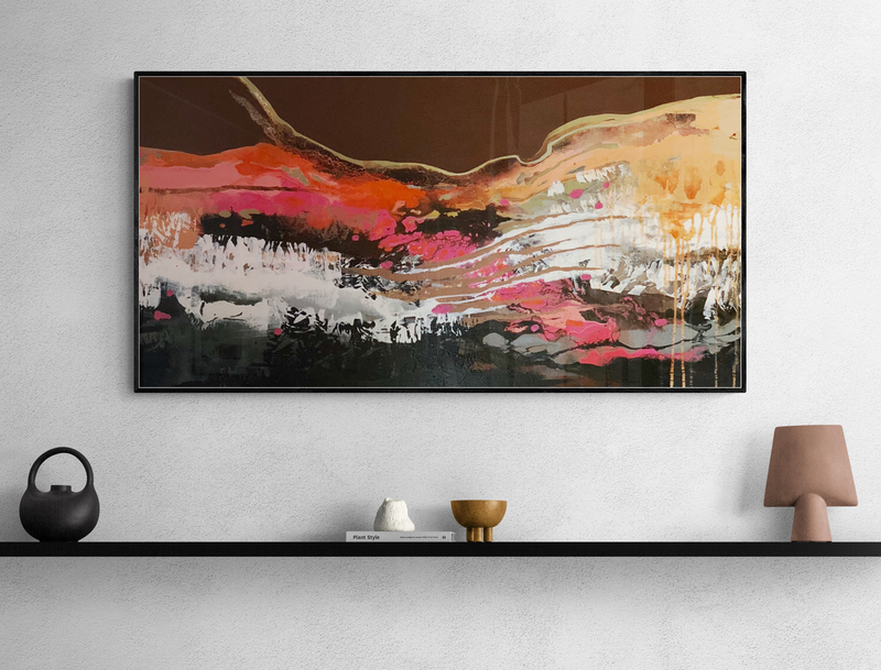 Wall Shelf With Ornaments (1)