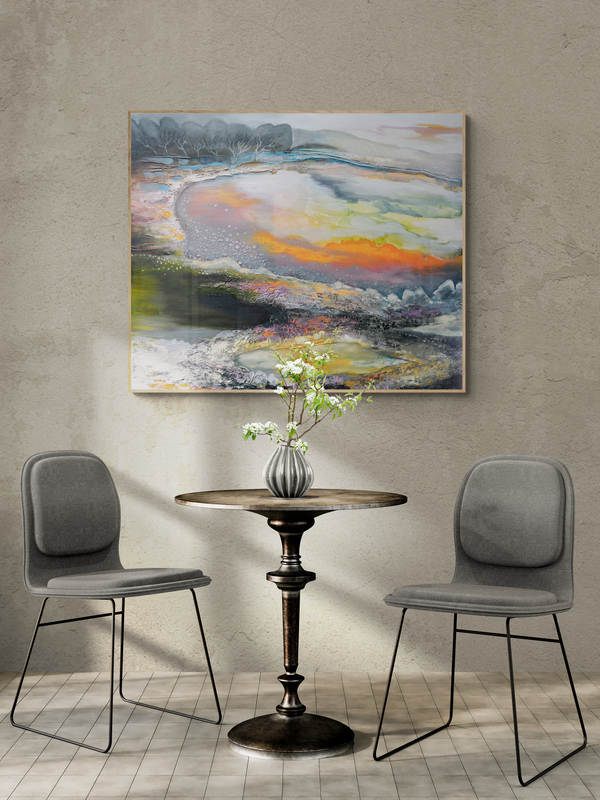 Minimal Room With Table And Chairs (1)