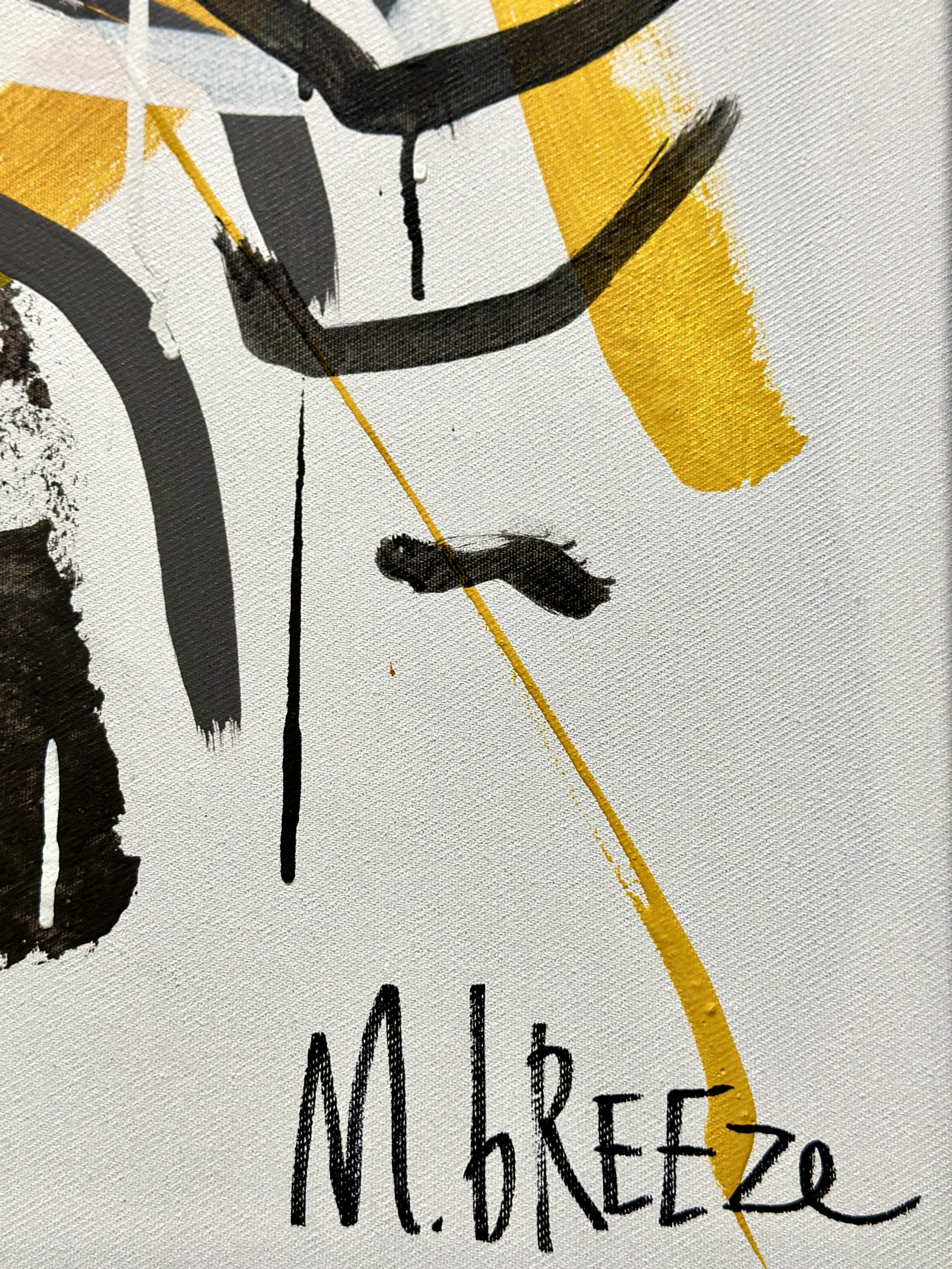 Martin Breeze Ono Yoko Signed