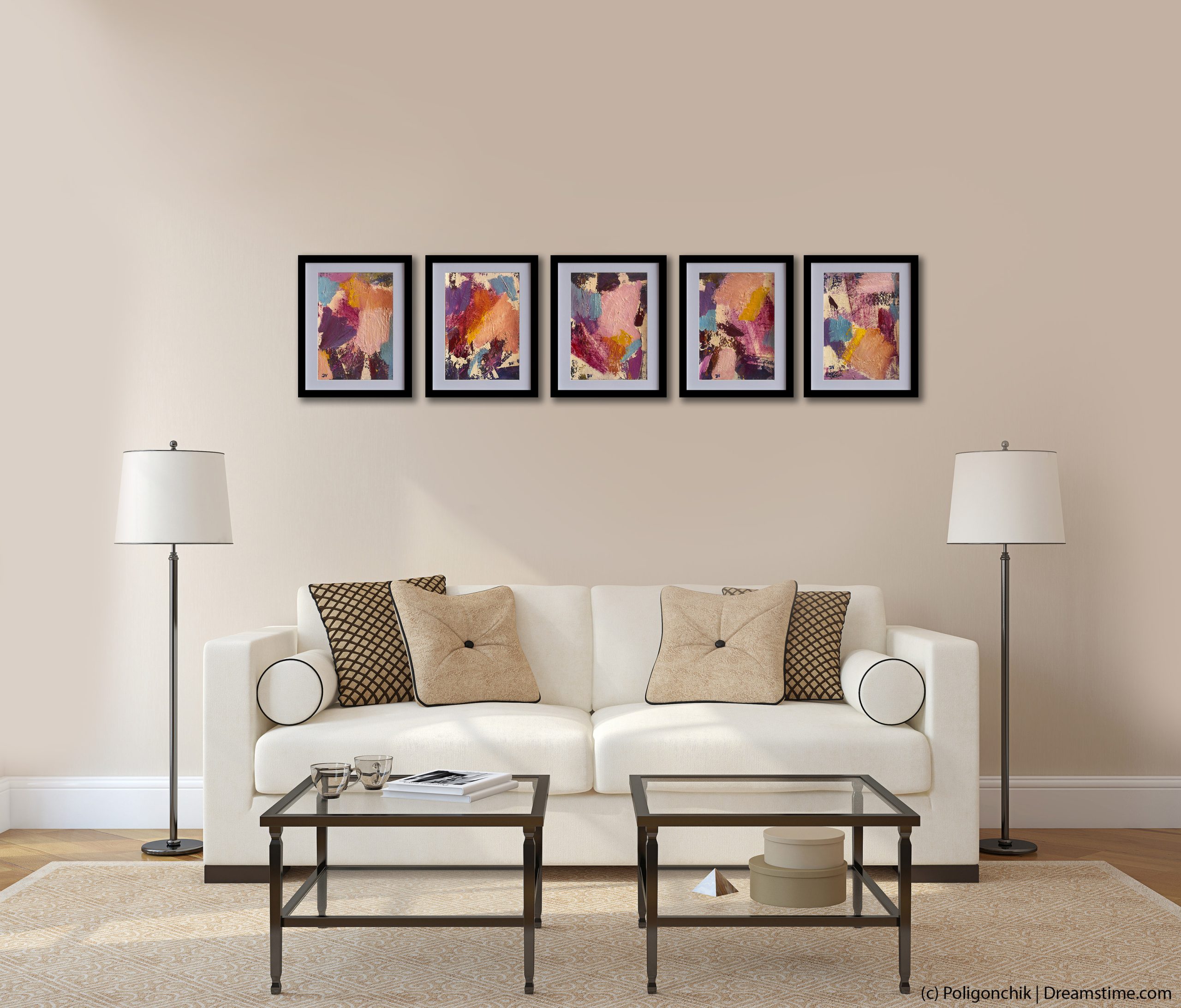 Coral Impressions Set Of 5