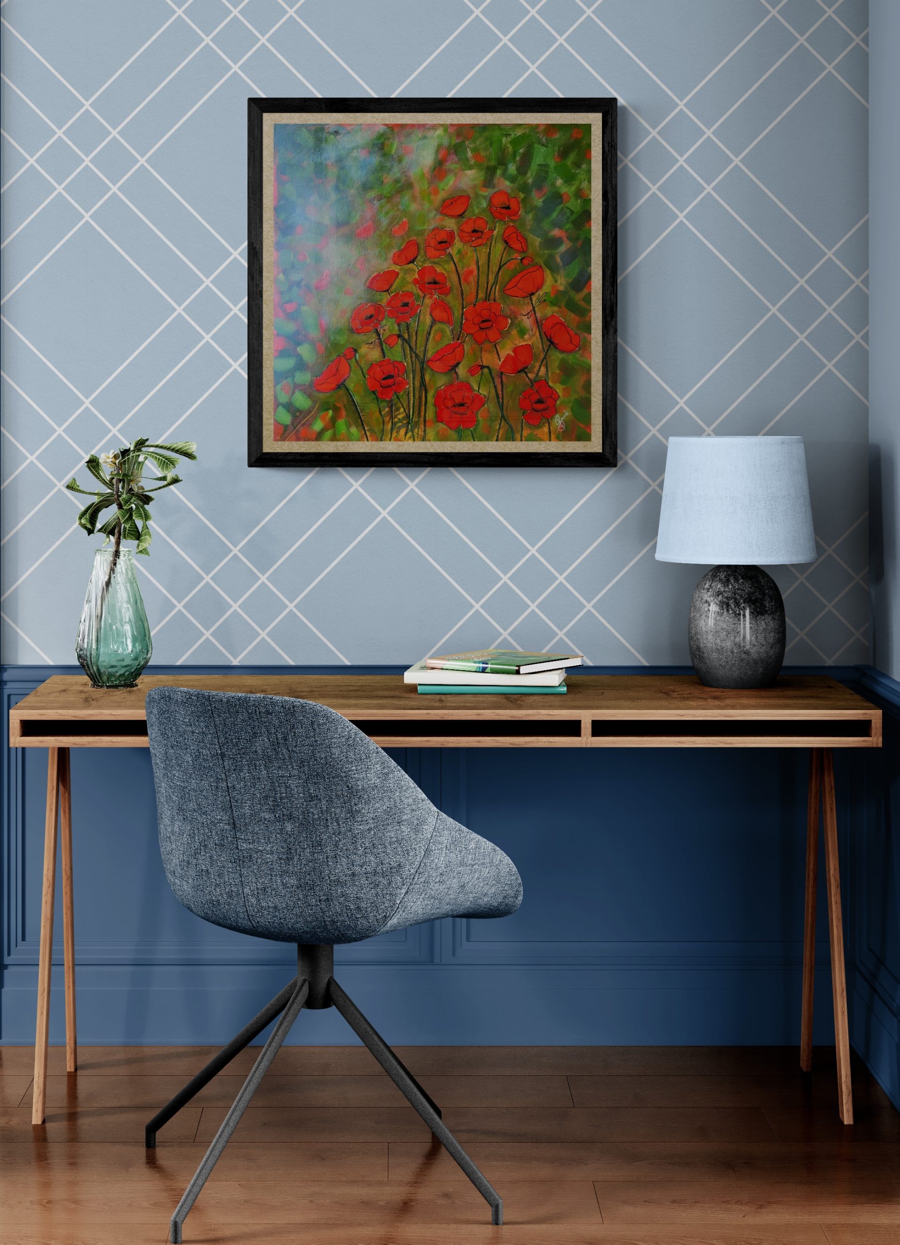 Classic Interior With Writing Desk Resized