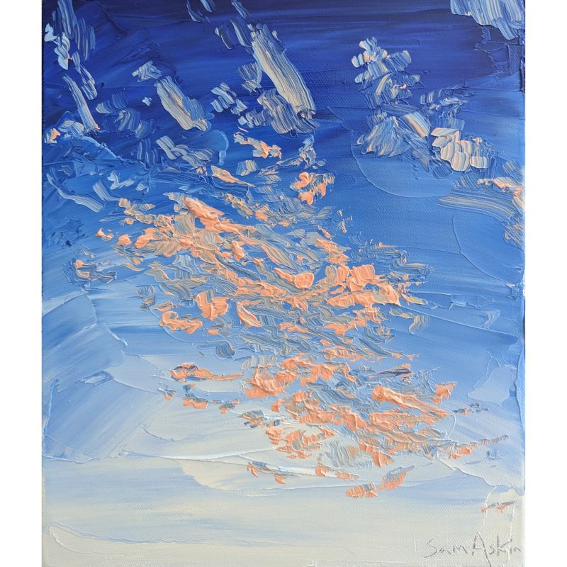 Coral Clouds at Last Light