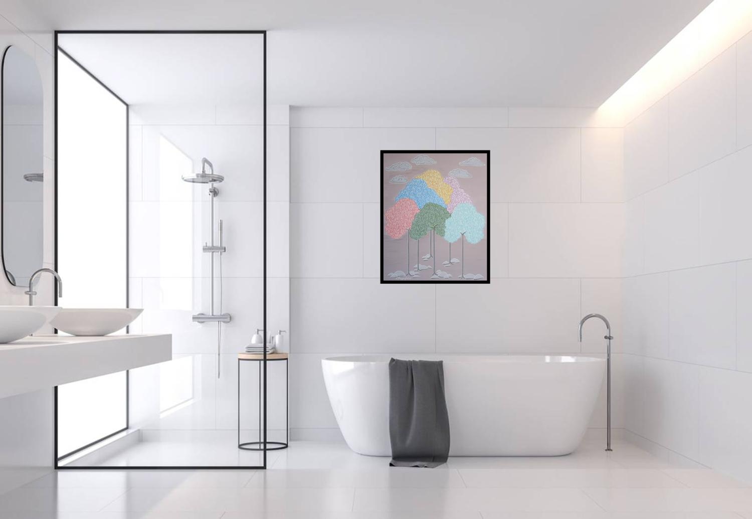 Arboreal Candy Floss In Situ 2