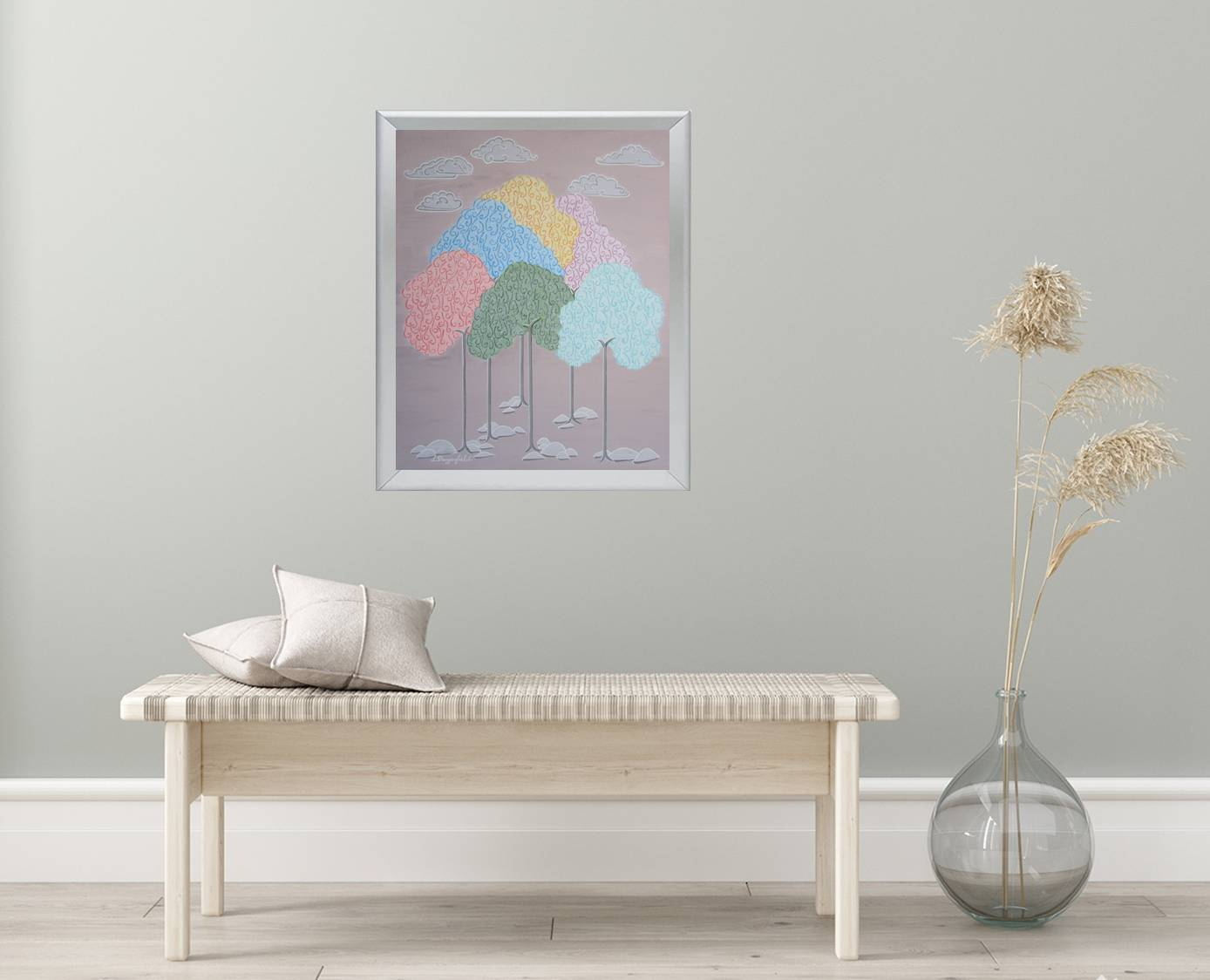 Arboreal Candy Floss In Situ 3