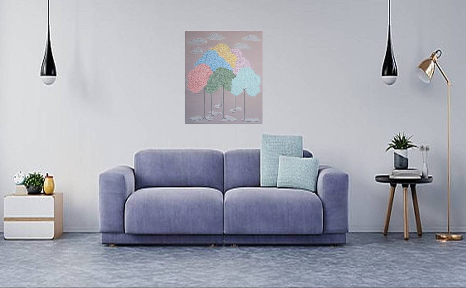 Arboreal Candy Floss In Situ 4