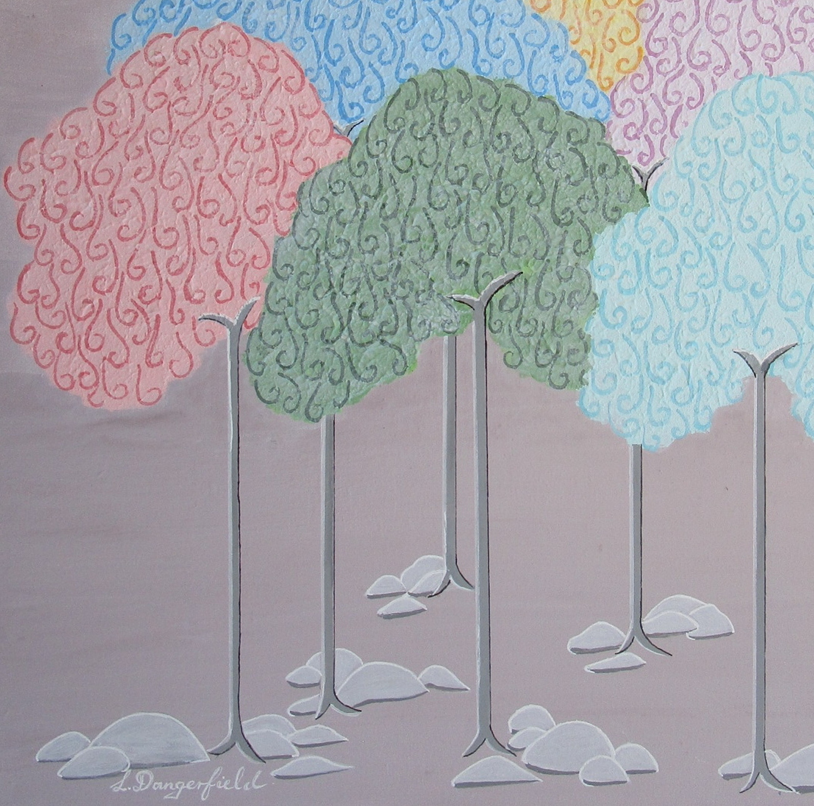 Arboreal Candy Floss Zoom