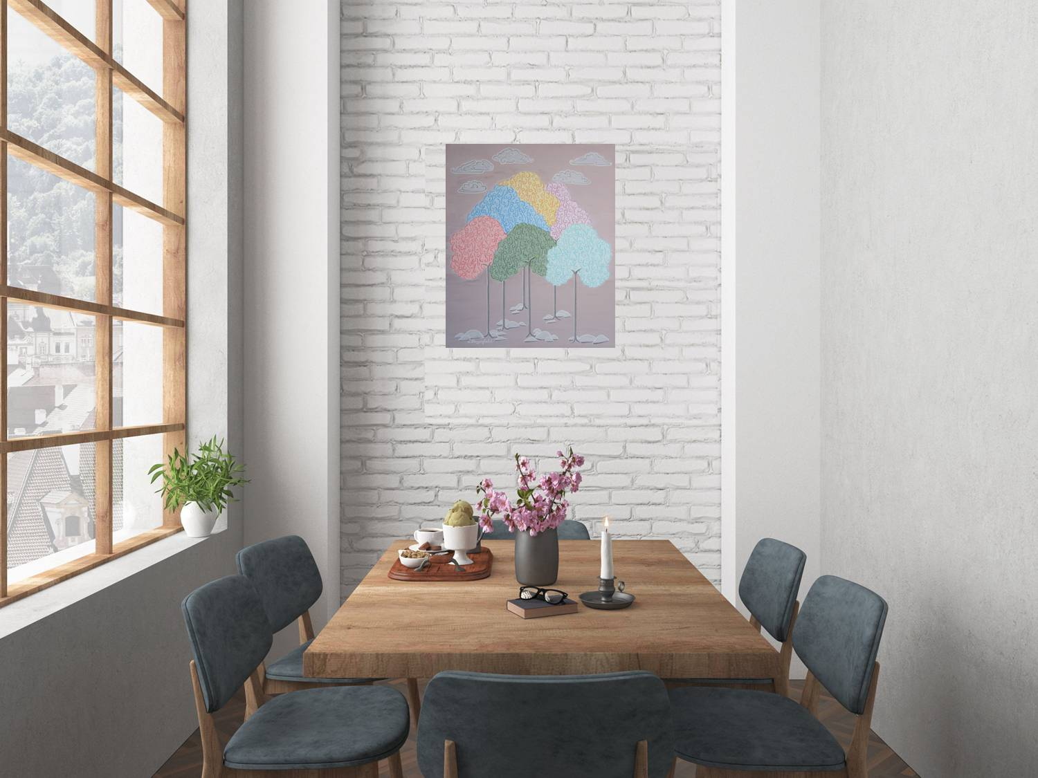 Arboreal Candy Floss In Situ 6