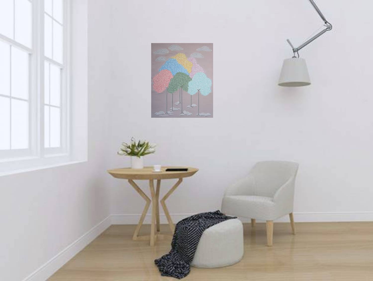 Arboreal Candy Floss In Situ 8