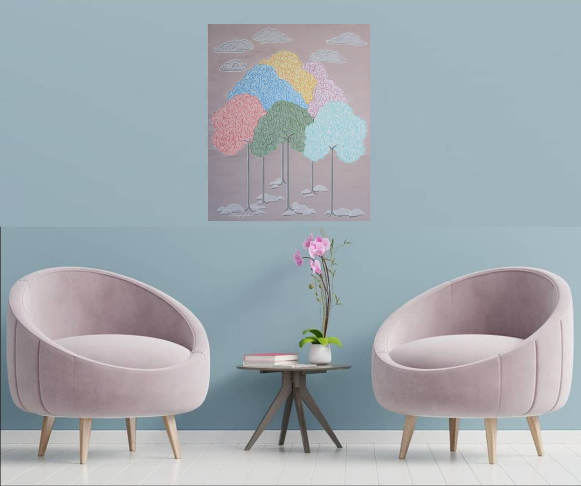 Arboreal Candy Floss In Situ 7